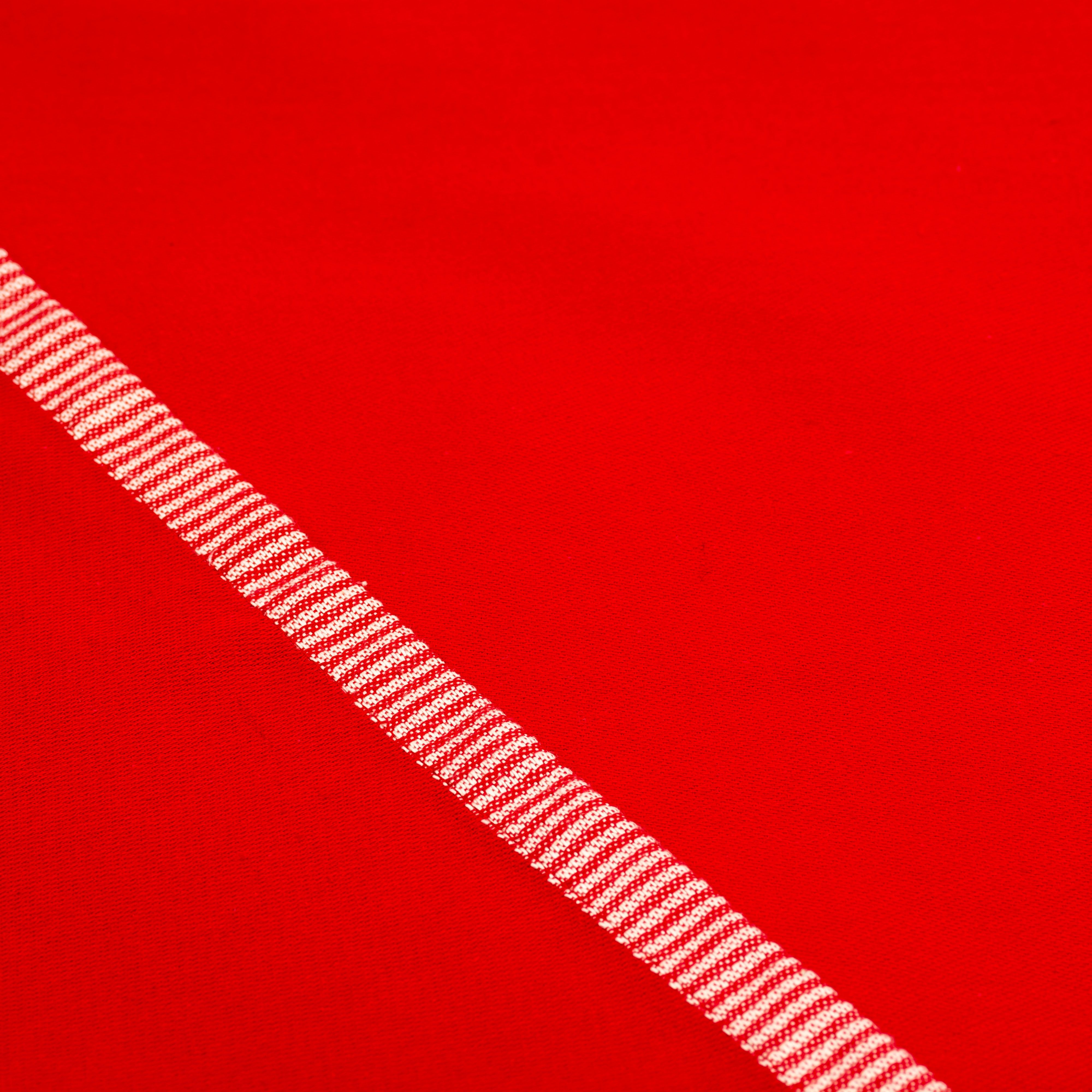 Bunzlau Castle Theedoek Solid Rood