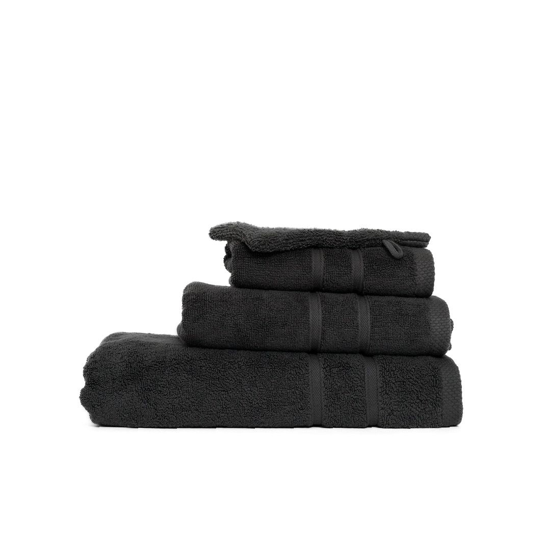 The One Handdoek Ultra Deluxe 70 x 140 cm 675 gr Antraciet