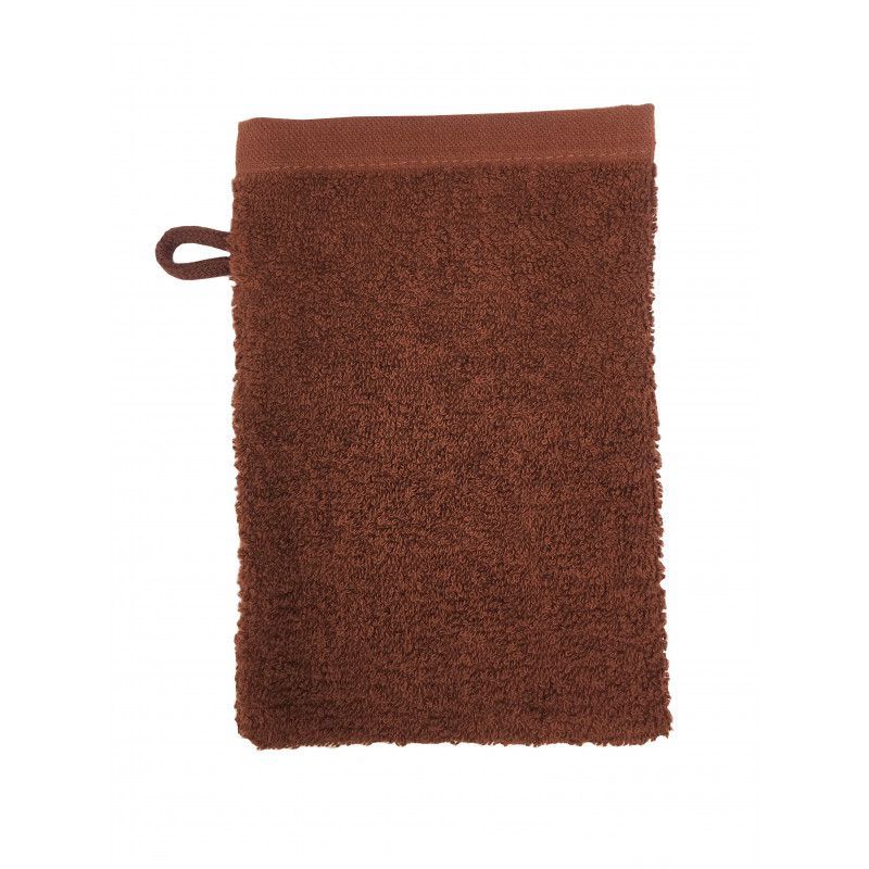 The One Washandjes Bruin - 10 stuks