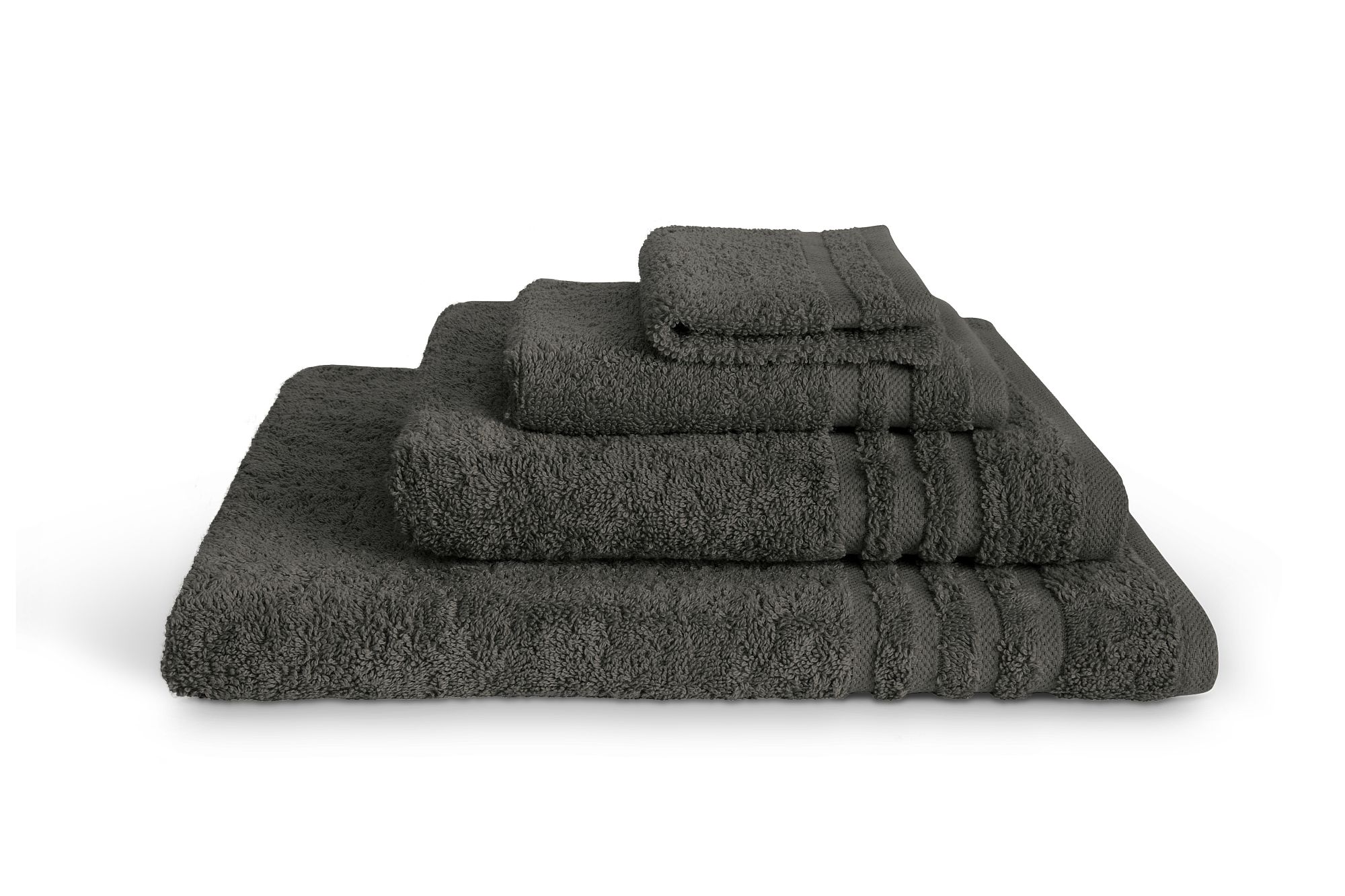Byrklund Handdoek 50 x 100 cm 500 gram Antraciet - 6 stuks