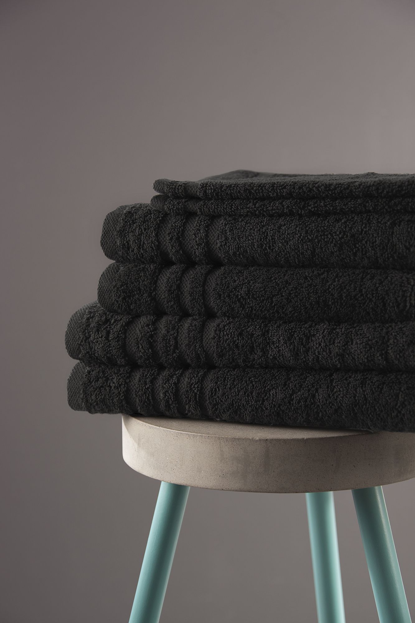 Byrklund Handdoek 70x140 cm 500gram Zwart 
