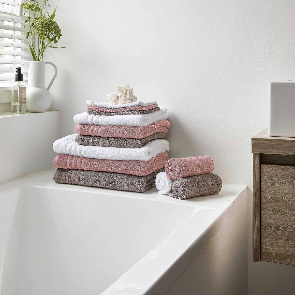 Byrklund Gastendoek 30x50 cm Taupe - 2 stuks