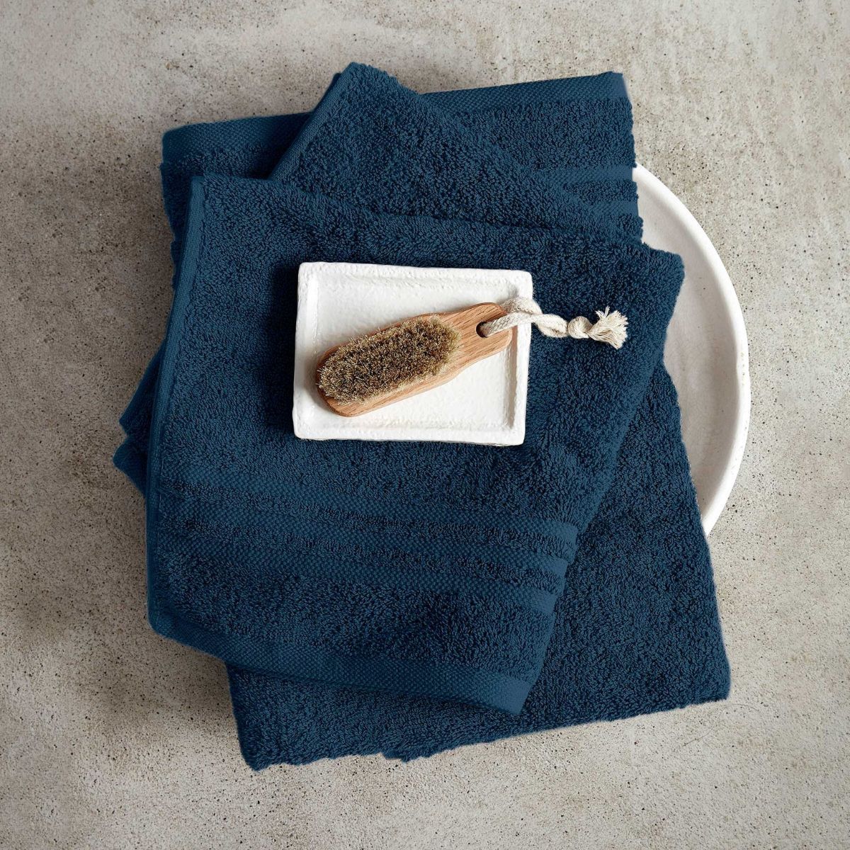 Byrklund Handdoek 70x140 500gram Blauw - 10 stuks
