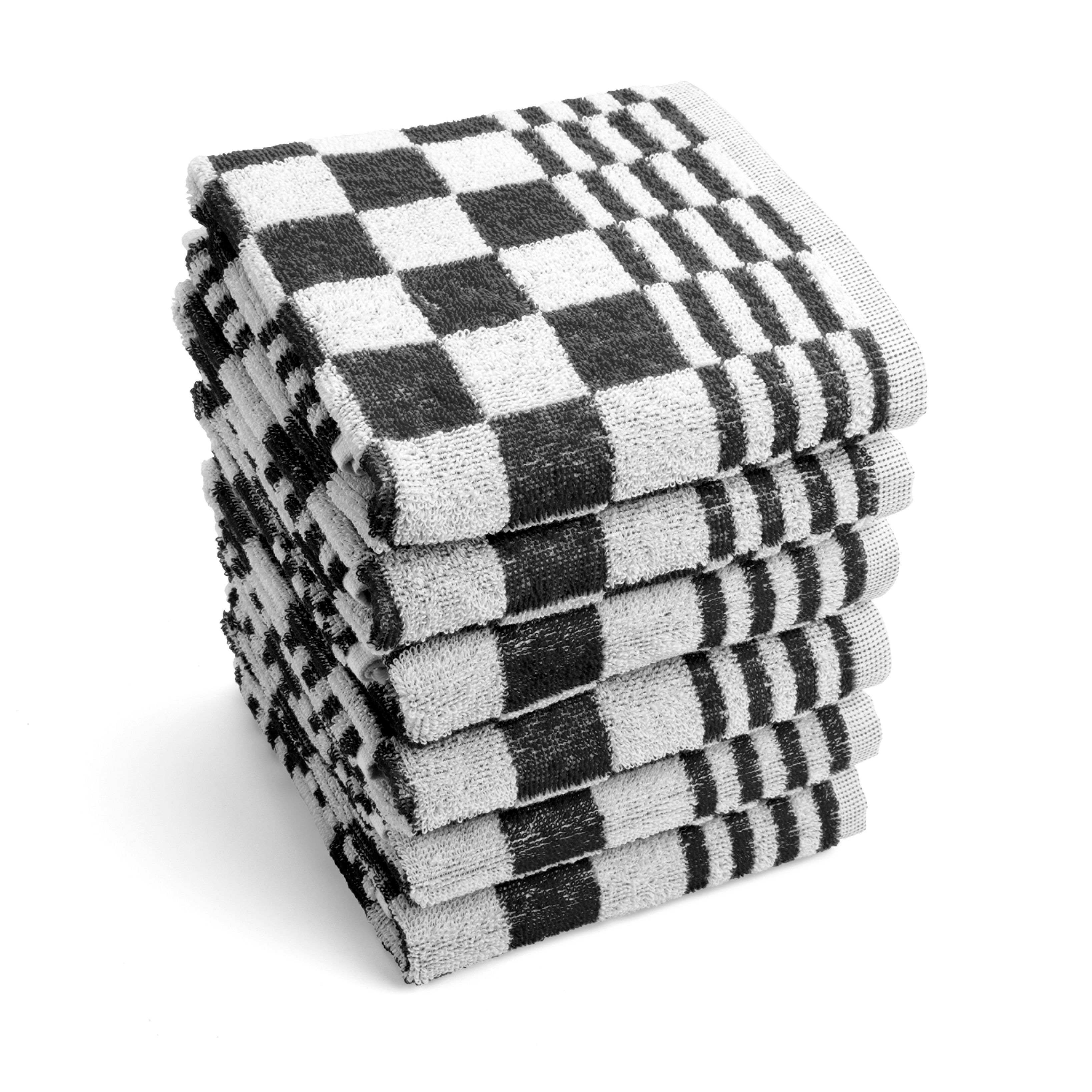Byrklund Keukendoek Clean & Fresh Zwart - 12 stuks