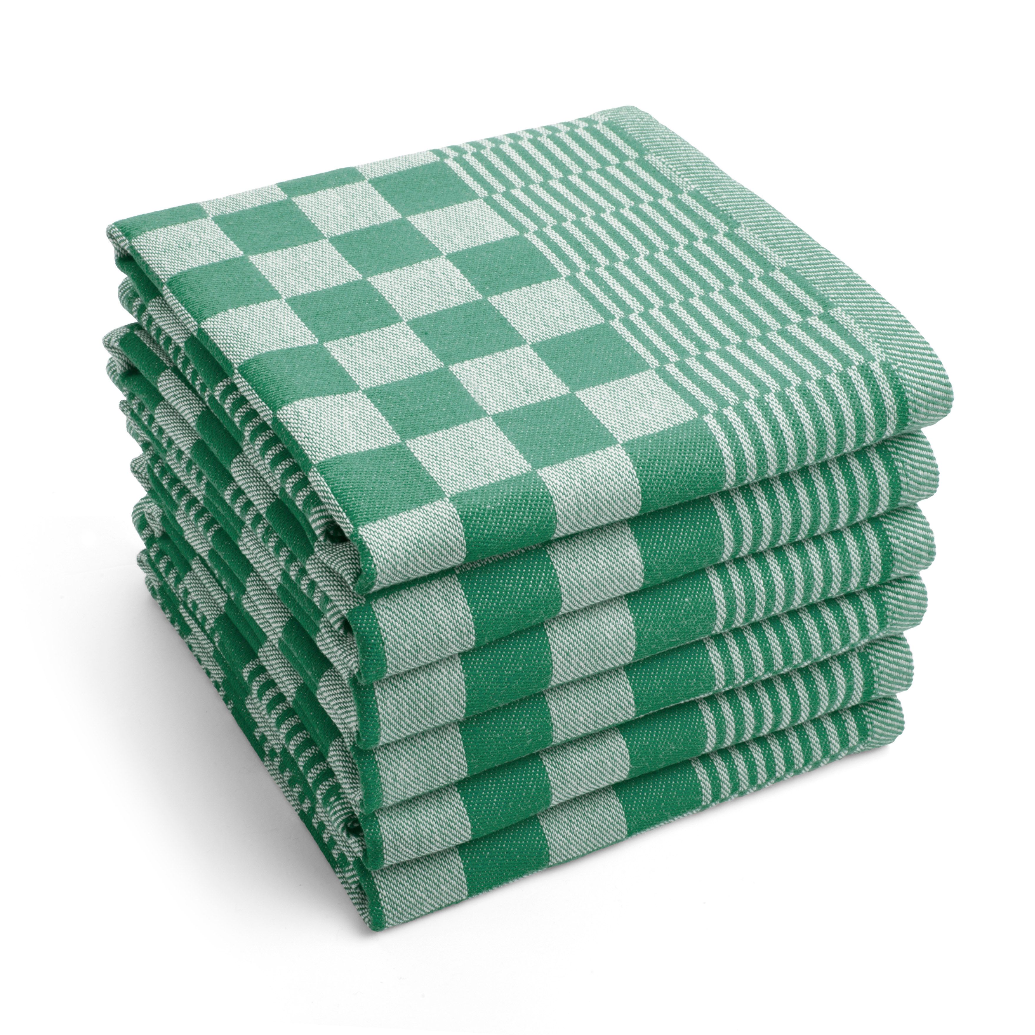Byrklund Keukenset Clean Groen - 18 delig - Theedoeken, Keukendoeken & Vaatdoeken