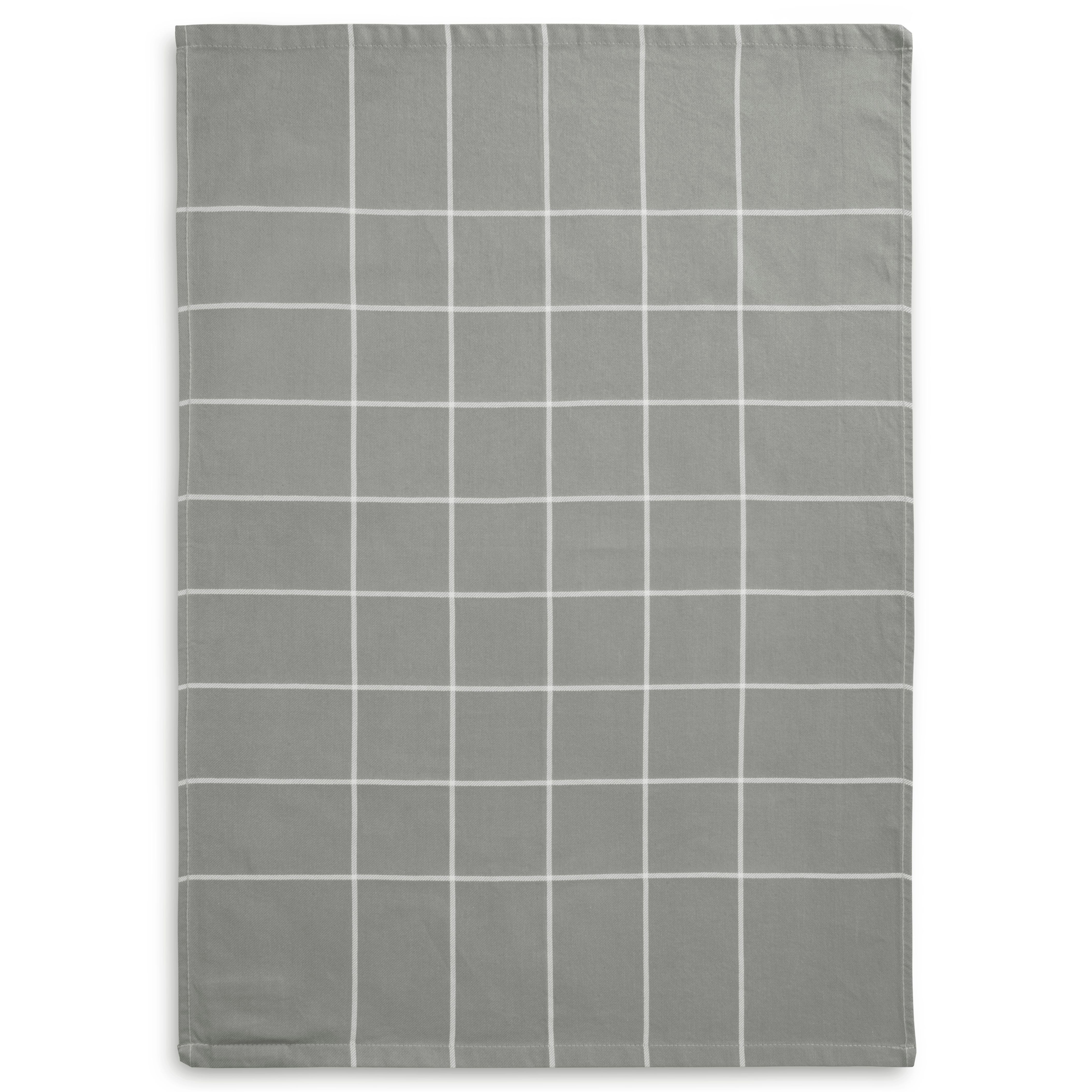 Byrklund Keuken- en Theedoeken set Do Dishes & Dry Hands Grijs - 8 delig