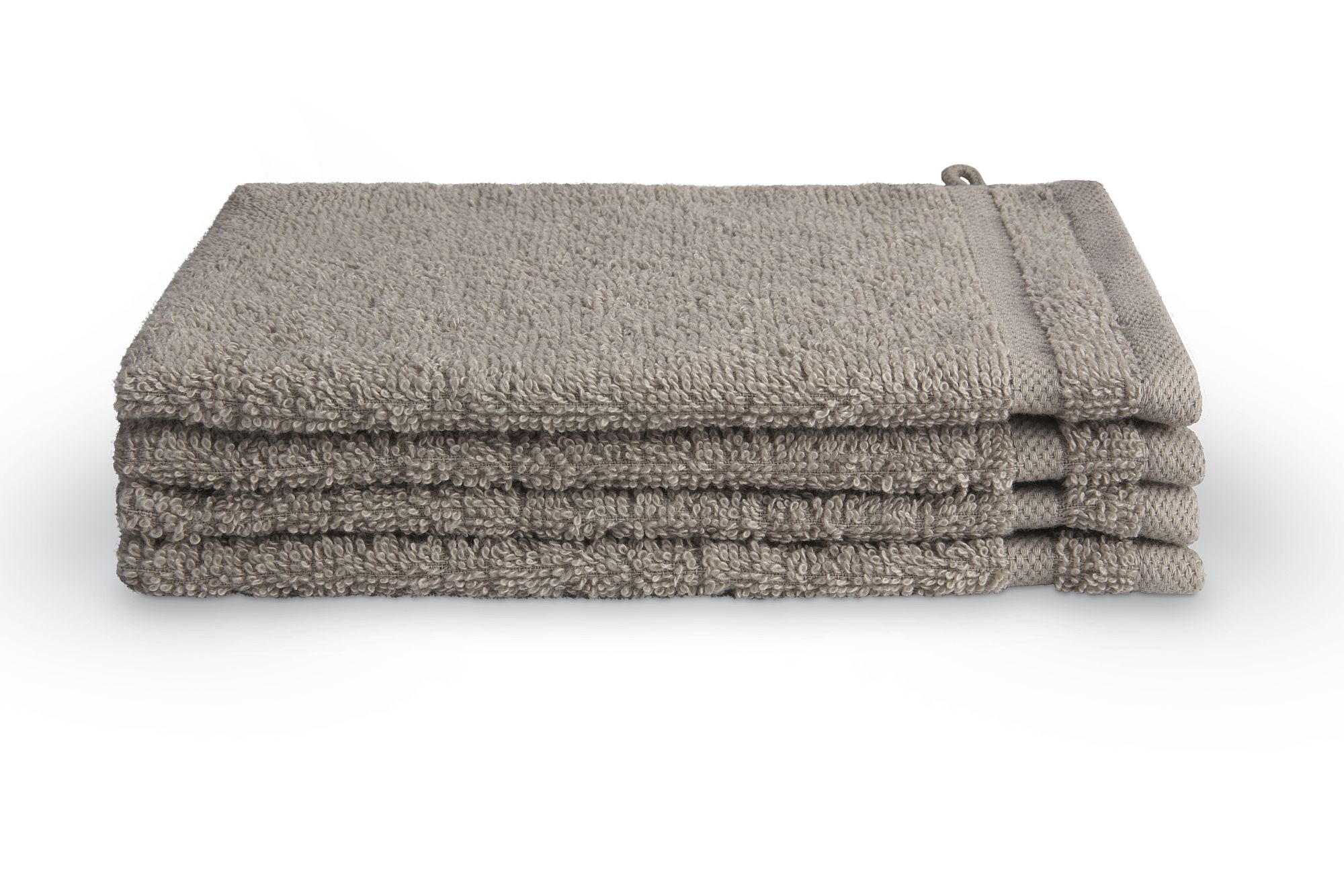 Byrklund Washand 16x21 cm 500gram Taupe - 12 stuks