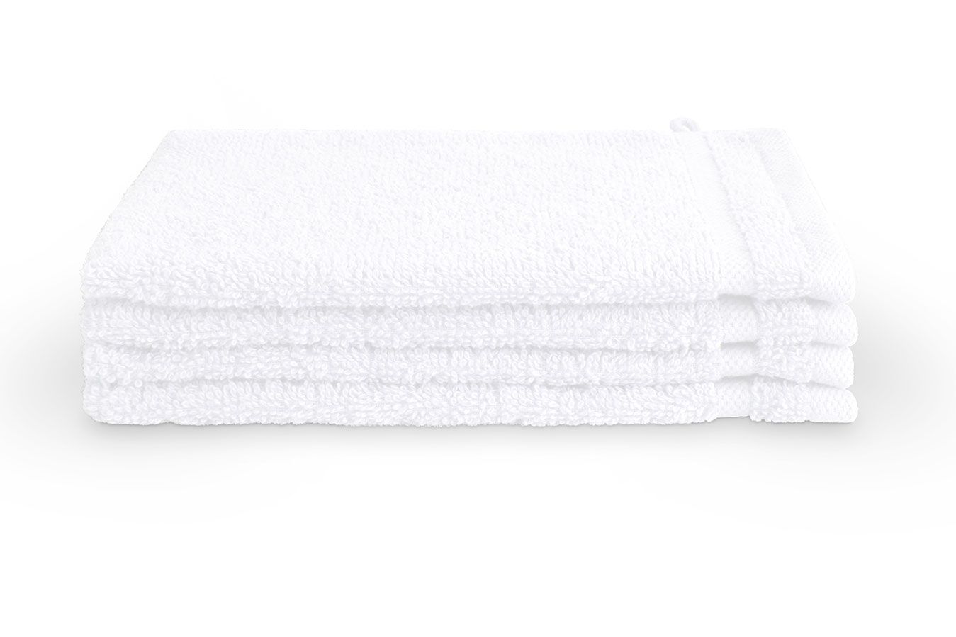 Byrklund Washand 16x21 cm 500gram Wit - 4 stuks