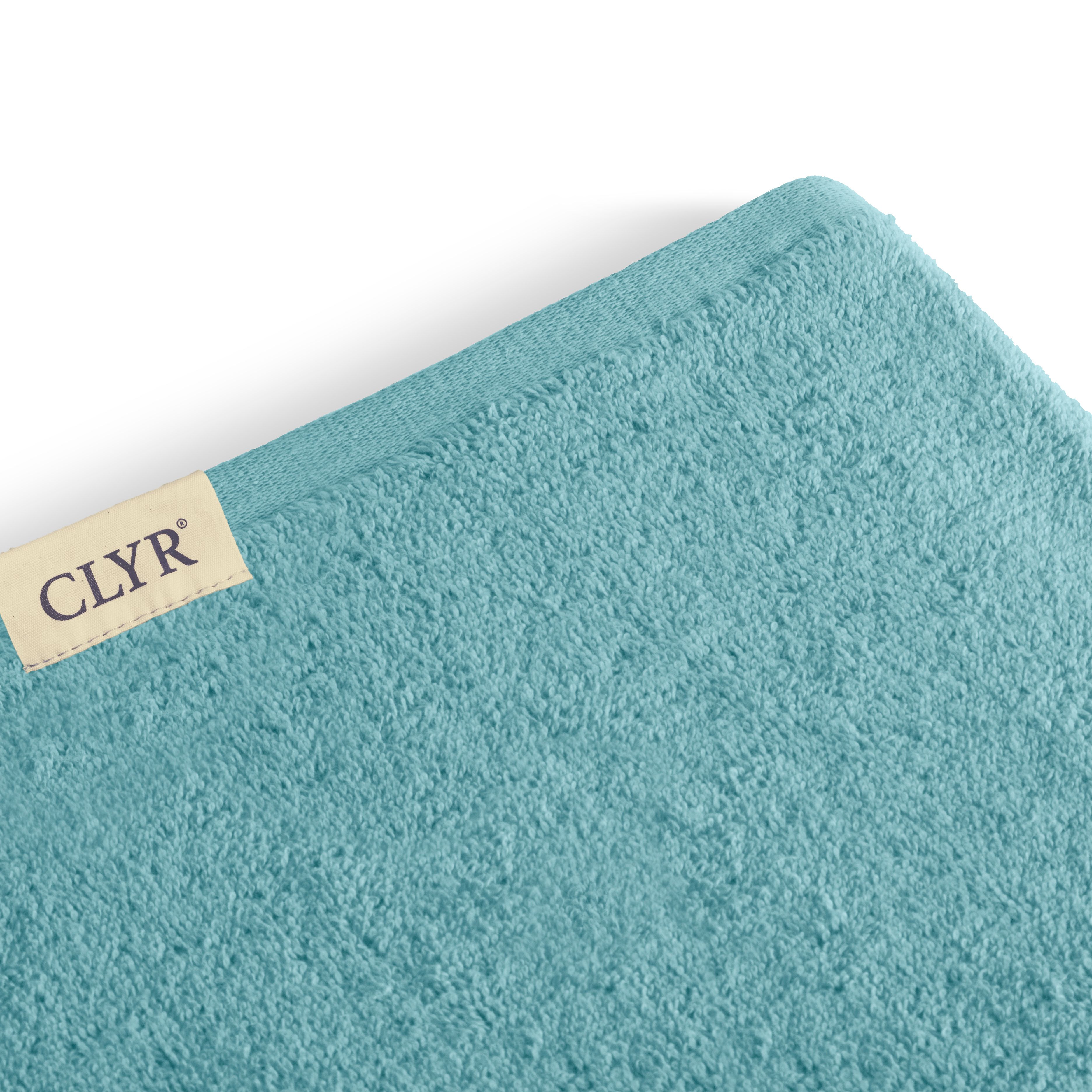 Clyr Handdoek 70x140 cm 500 gram Caribbean Blue Green