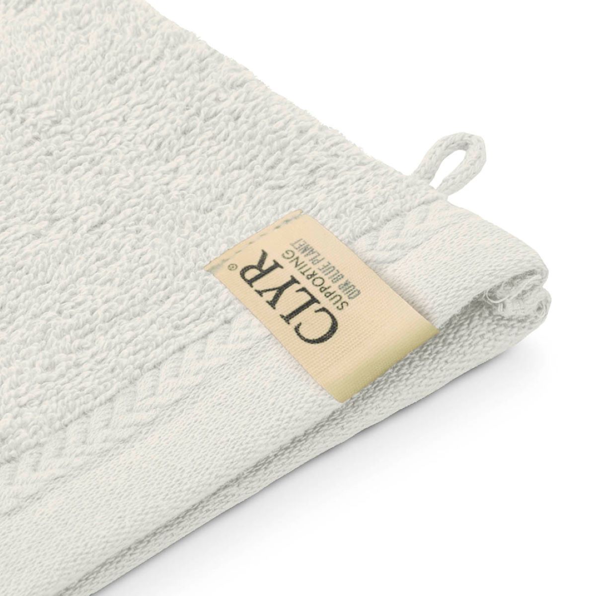 Clyr Washandjes 16x21 cm 500 gram South Beach Pebble - 2 stuks