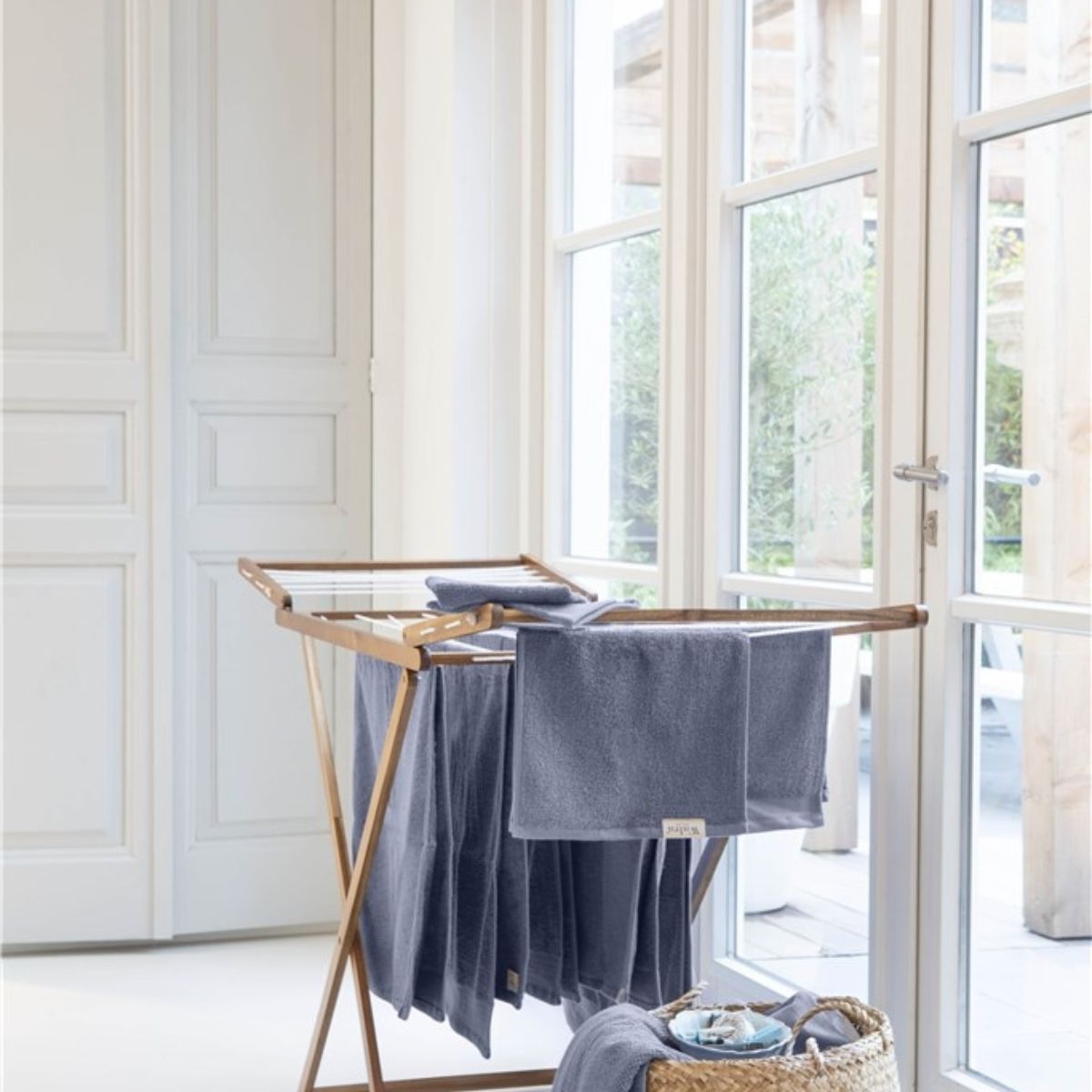 Walra Soft Cotton Handdoeken 50 x 100 cm - 550 gr/m² - Indigo - 5 stuks