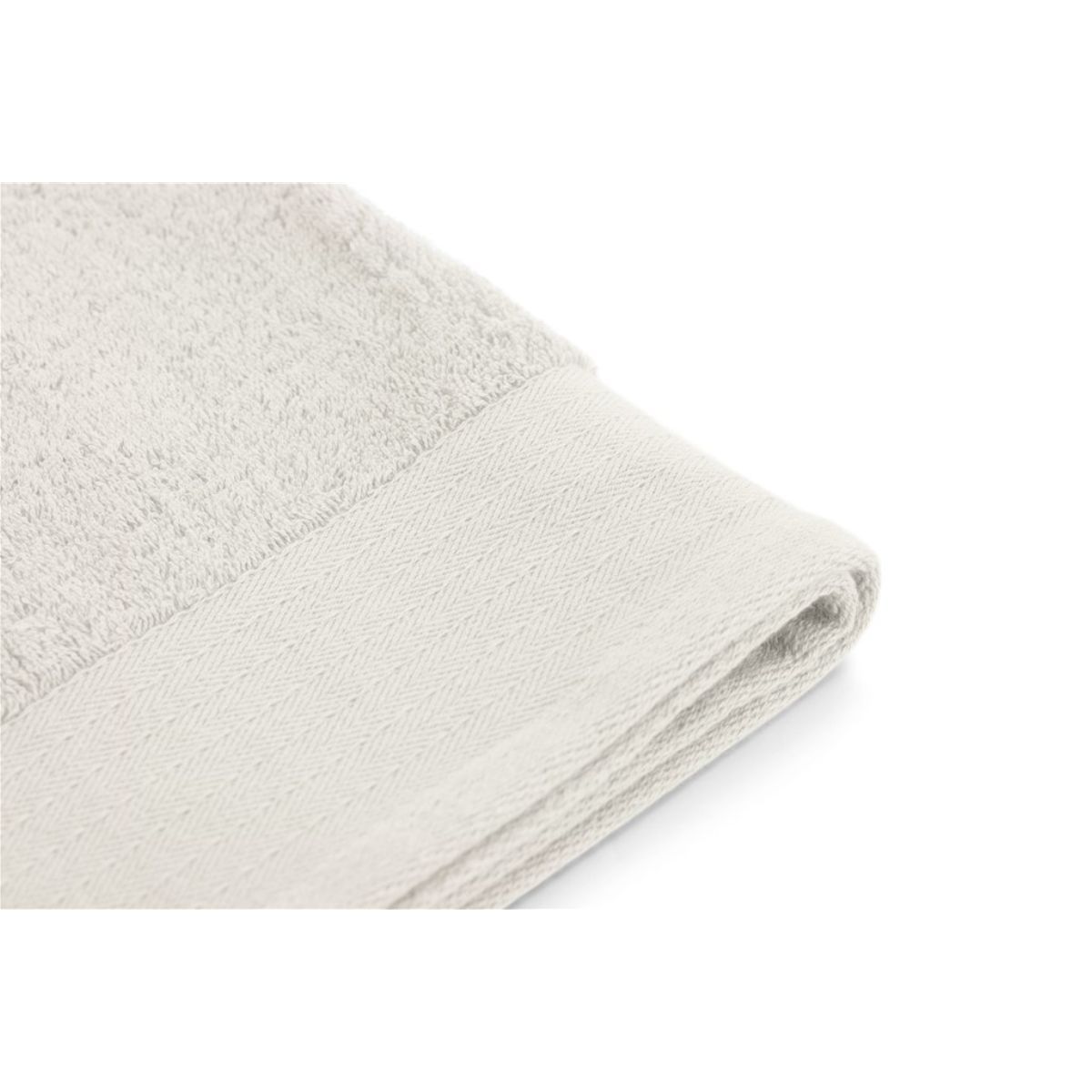 Walra Soft Cotton Handdoeken 50 x 100 cm - 550 gr/m² - Kiezel Grijs - 10 stuks