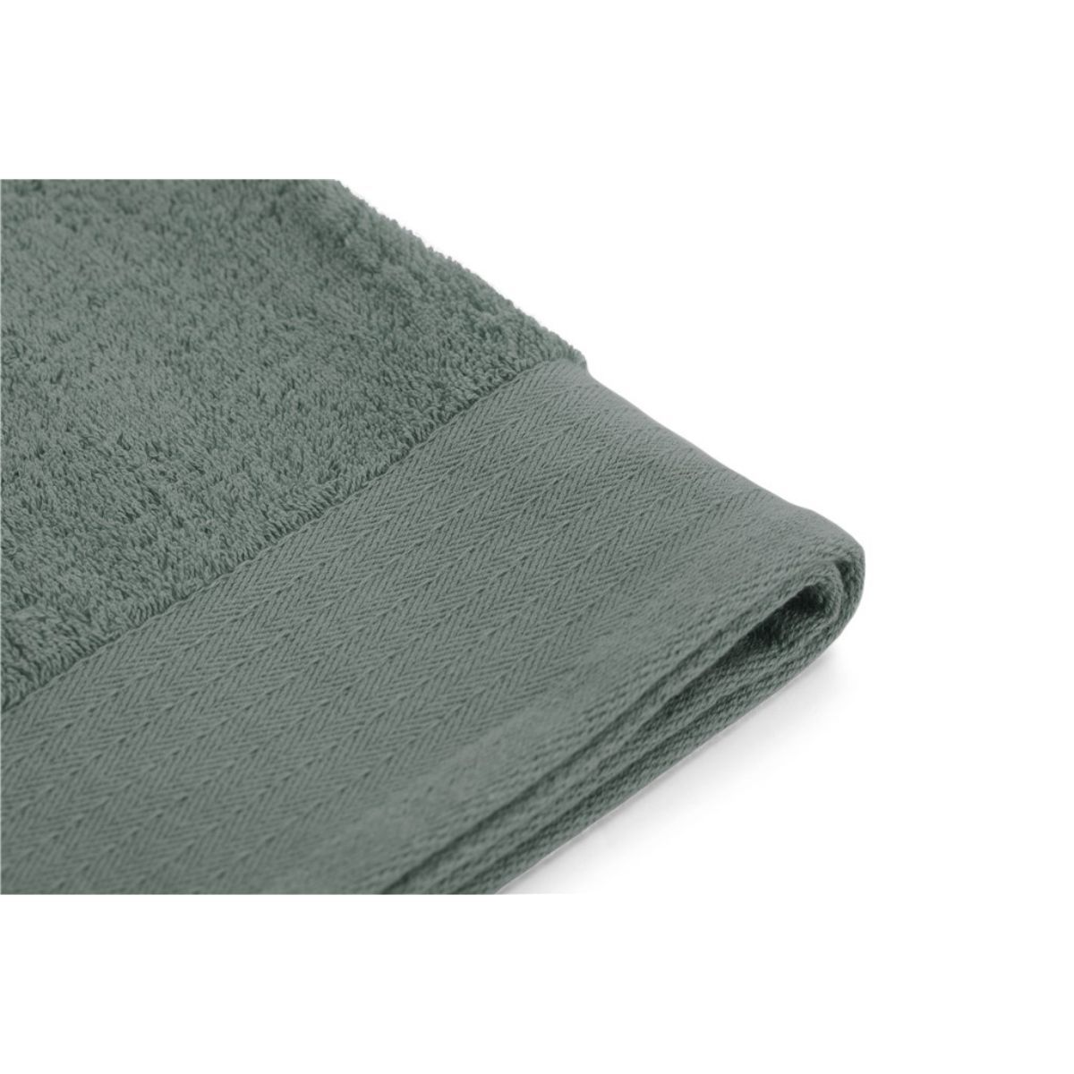 Walra Soft Cotton Handdoeken 50 x 100 cm - 550 gr/m² - Legergroen - 5 stuks