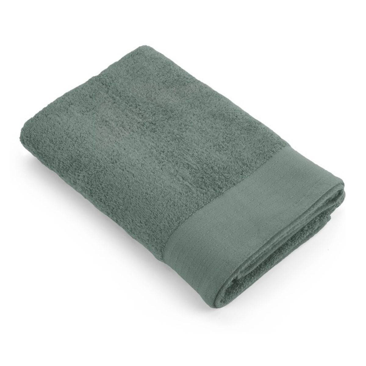 Walra Soft Cotton Handdoeken 50 x 100 cm - 550 gr/m² - Legergroen - 10 stuks