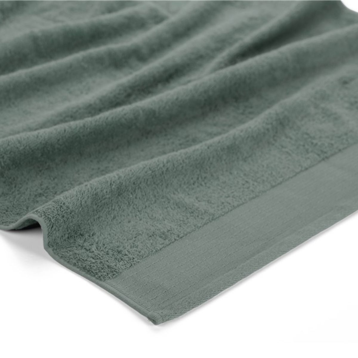 Walra Soft Cotton Handdoeken 50 x 100 cm - 550 gr/m² - Legergroen - 5 stuks