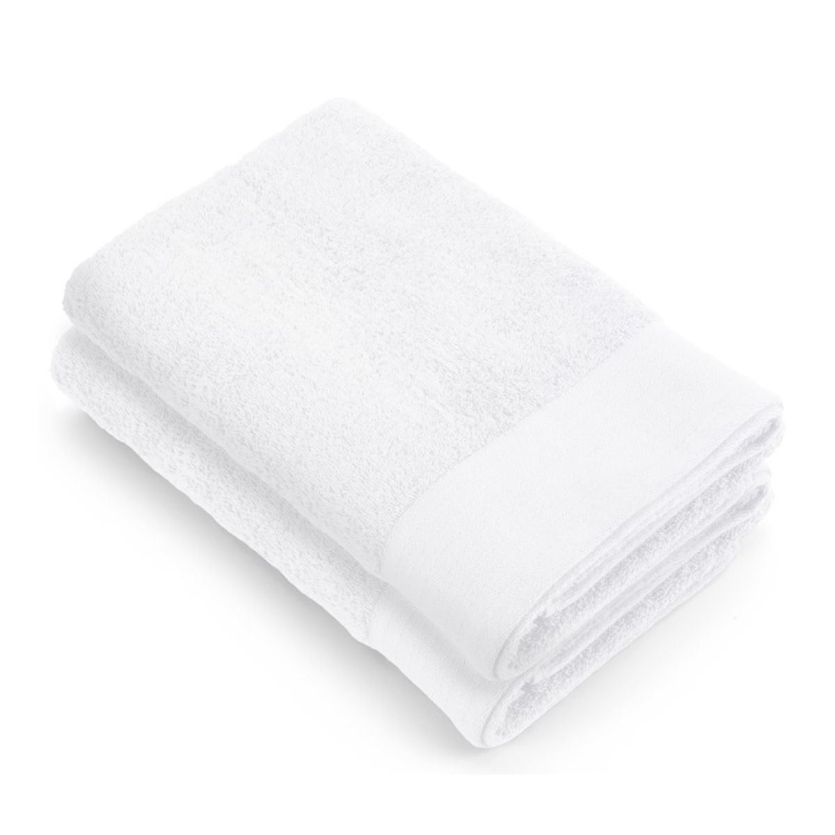 Walra Soft Cotton Handdoeken 50 x 100 cm - 550 gr/m² - Wit - 10 stuks