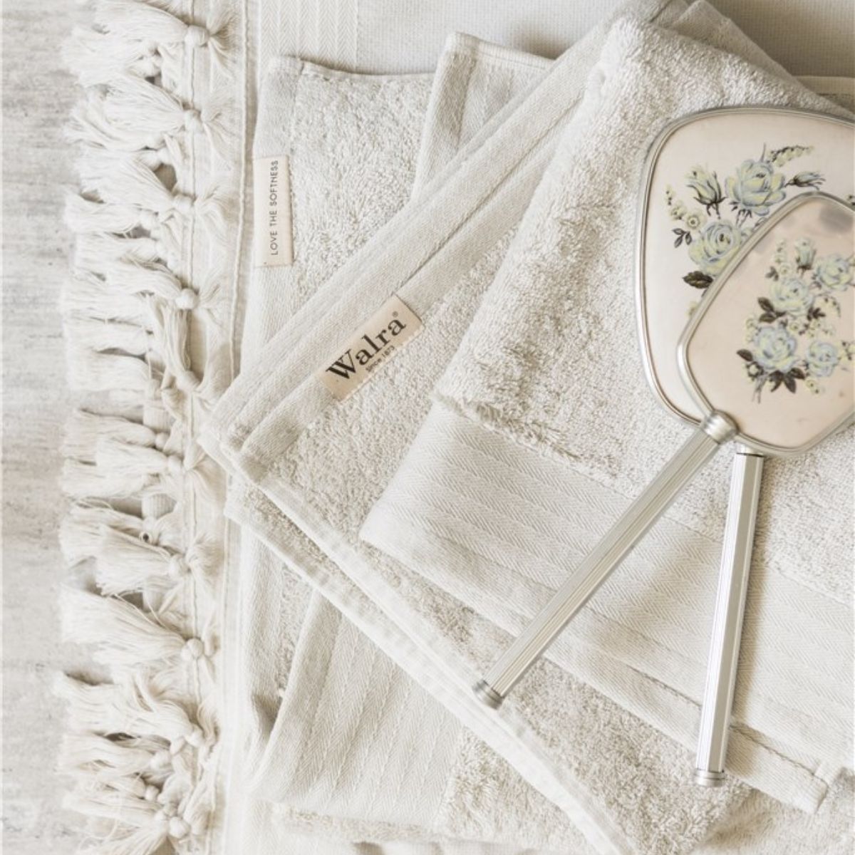 Walra Soft Cotton Handdoeken 60 x 110 cm - 550 gr/m² - Wit - 5 stuks