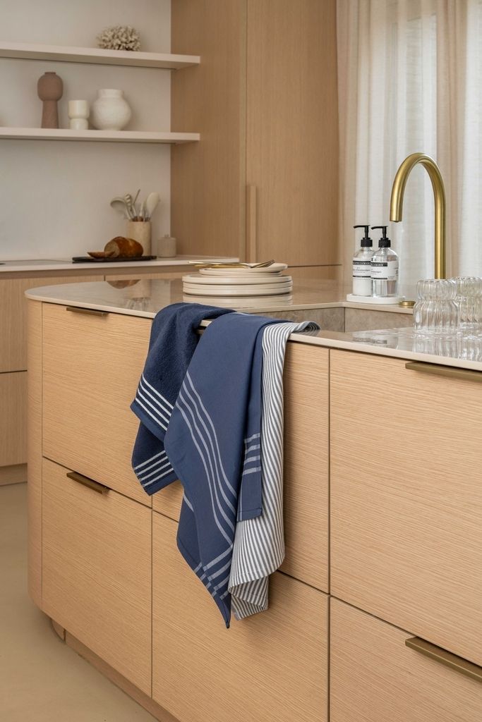 Walra Keuken- en Theedoekenset Superior Blauw