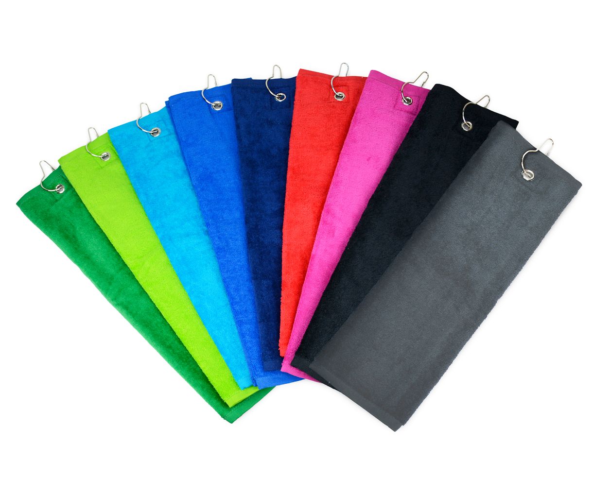 The One Golfhanddoek 40x50 cm 450 gram Antraciet