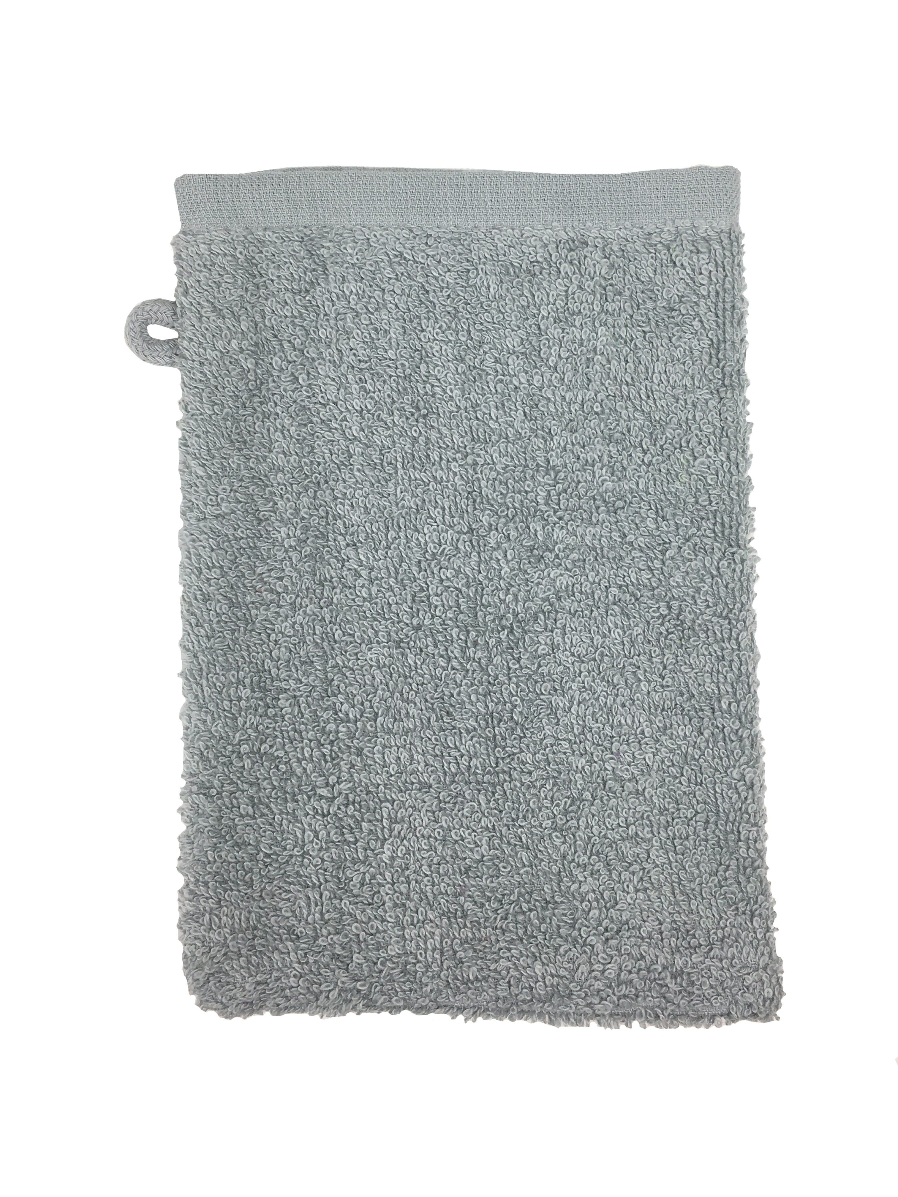 The One Washandjes Licht Grijs - 10 stuks