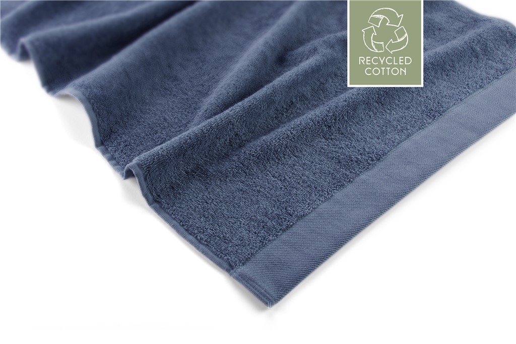 Walra Remade Cotton Handdoek 70 x 140 cm 550 gram Blauw - 6 stuks
