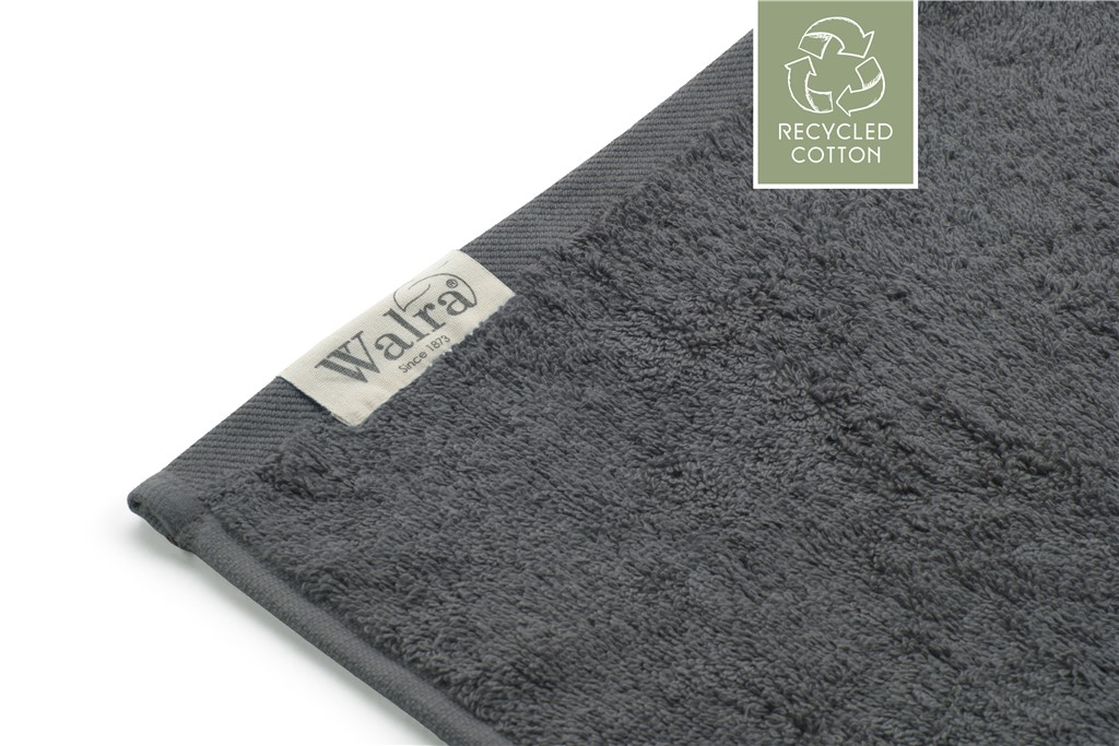 Walra Remade Cotton Gastendoekje 30 x 50 cm 550 gram Grey - 6 stuks