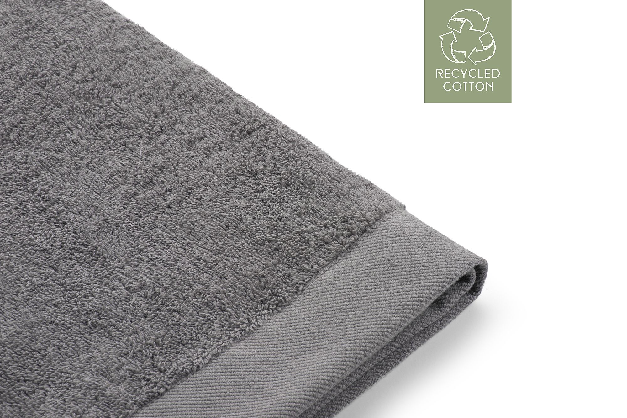 Walra Remade Cotton Handdoek 50 x 100 cm 550 gram Taupe