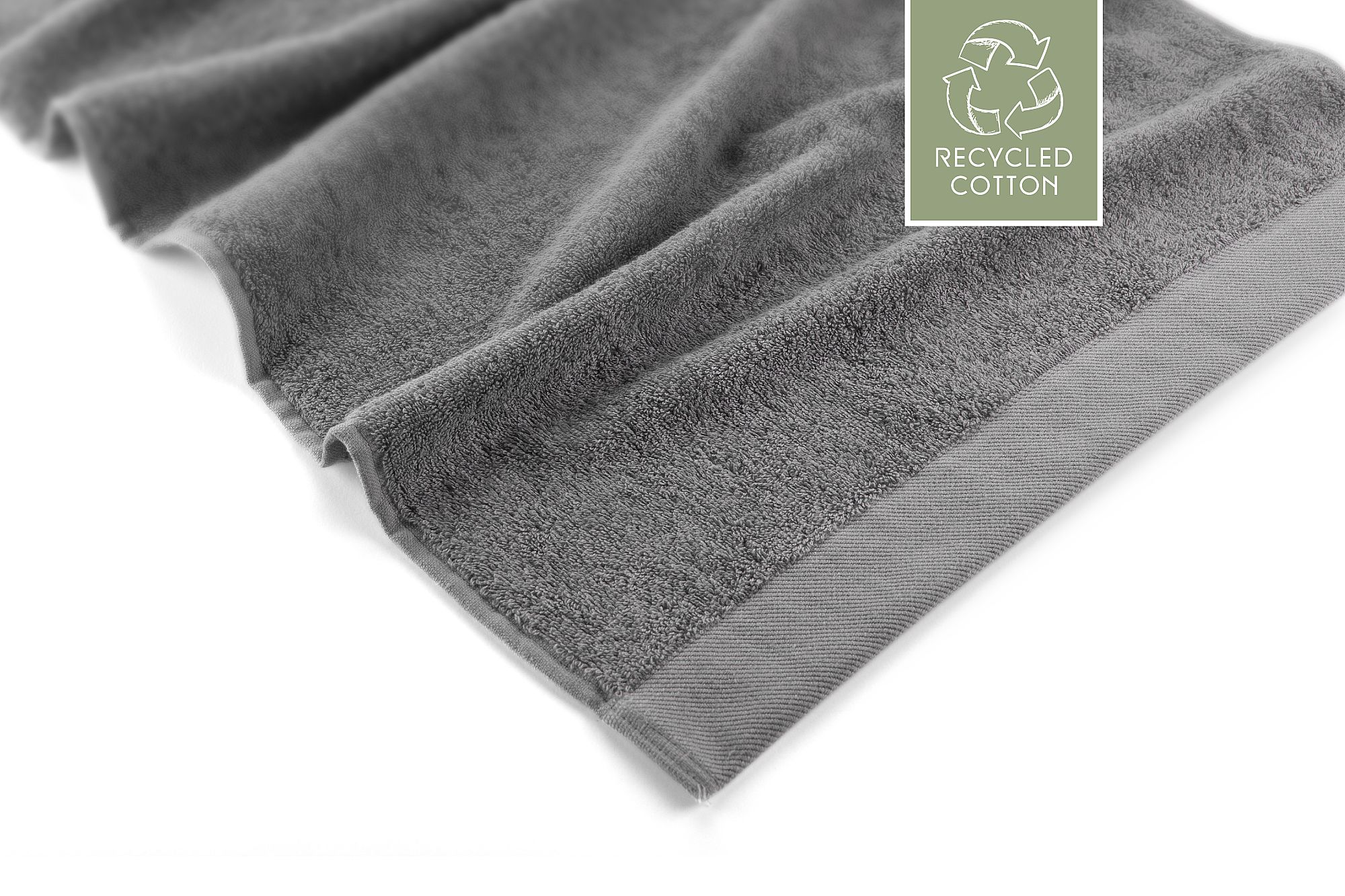 Walra Remade Cotton Handdoek 50 x 100 cm 550 gram Taupe