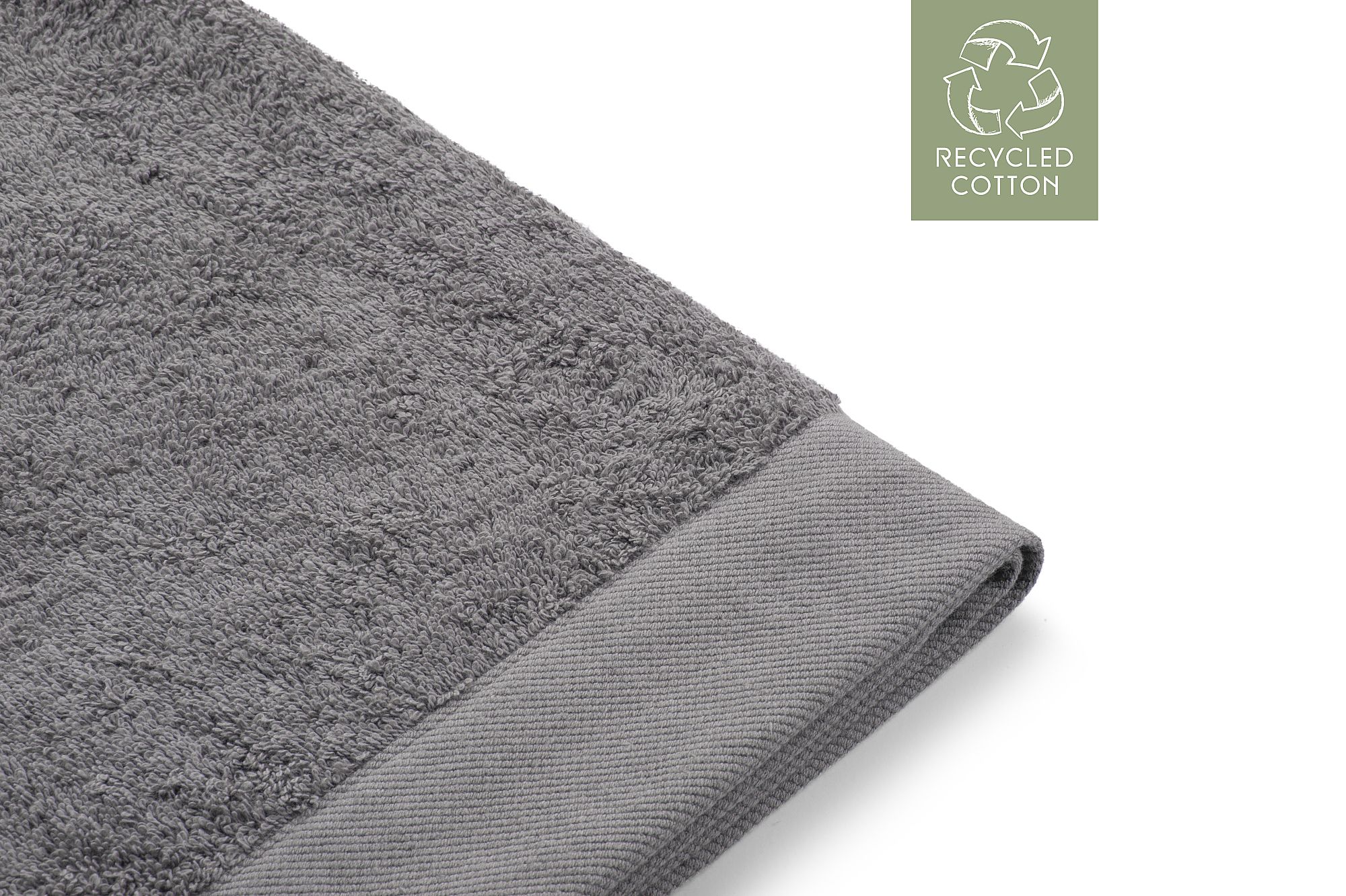 Walra Remade Cotton Handdoek 60 x 110 cm 550 gram Taupe