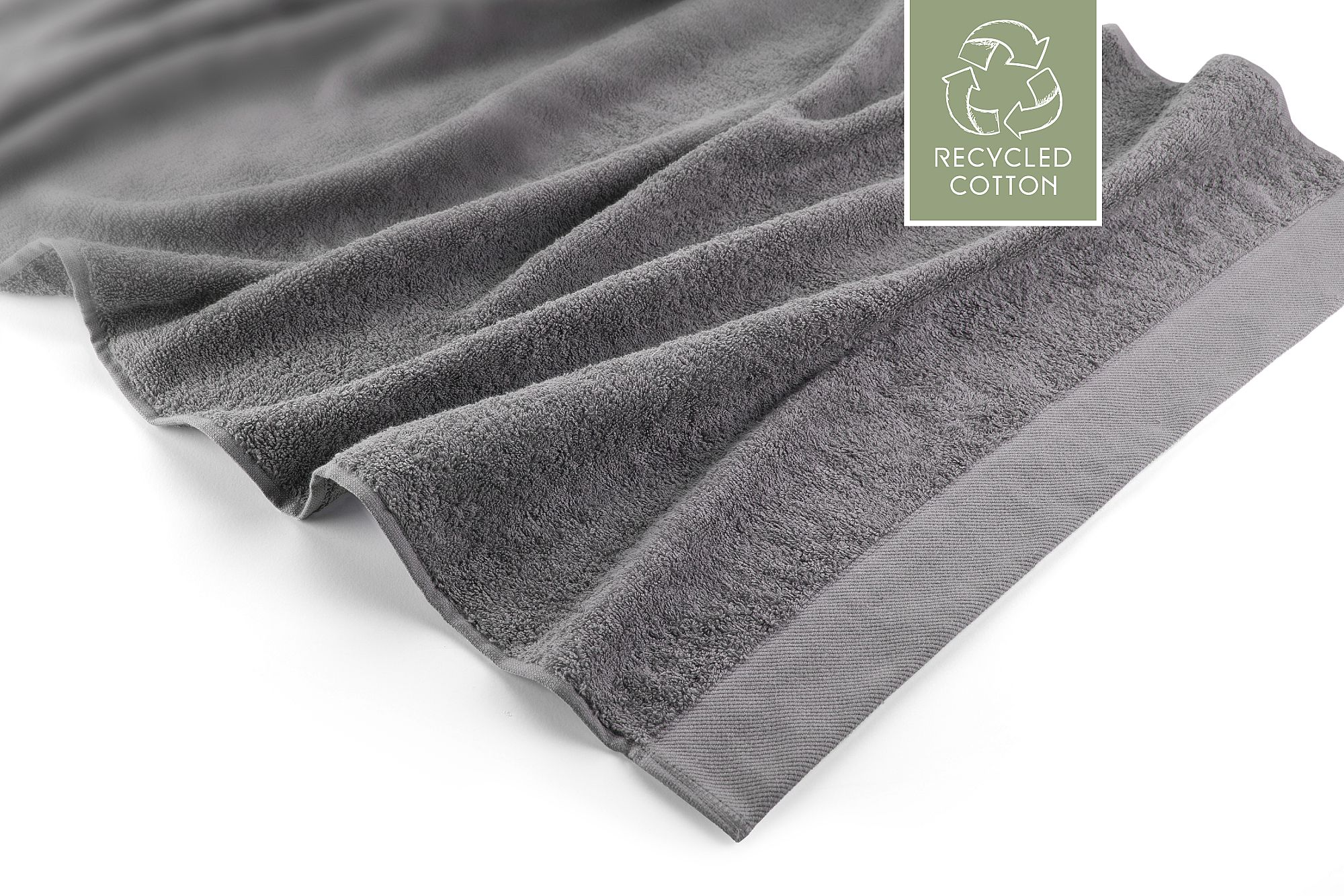 Walra Remade Cotton Handdoek 60 x 110 cm 550 gram Taupe