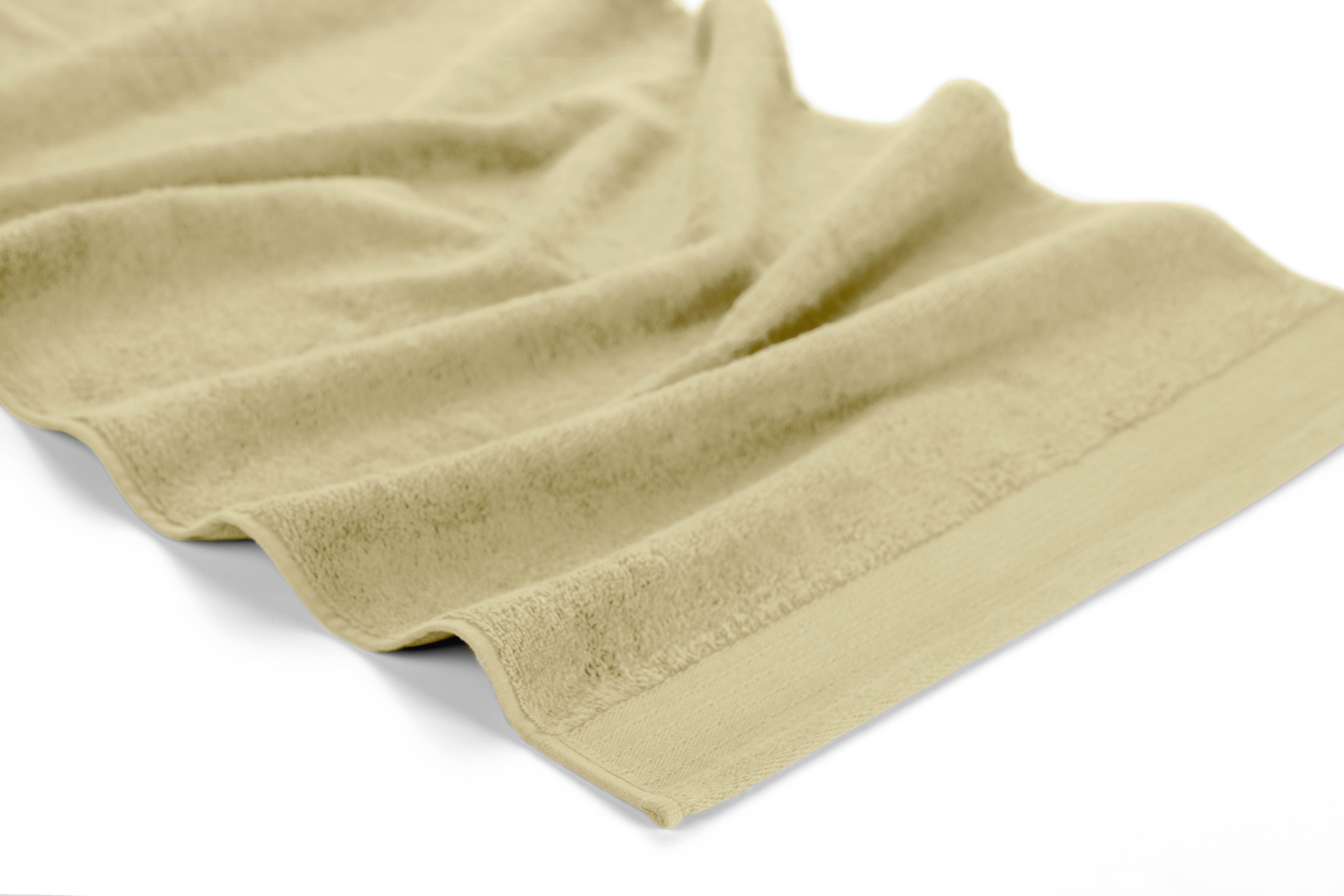 Walra Soft Cotton Handdoek 50 x 100 cm 550 gram Maisgeel - 6 stuks