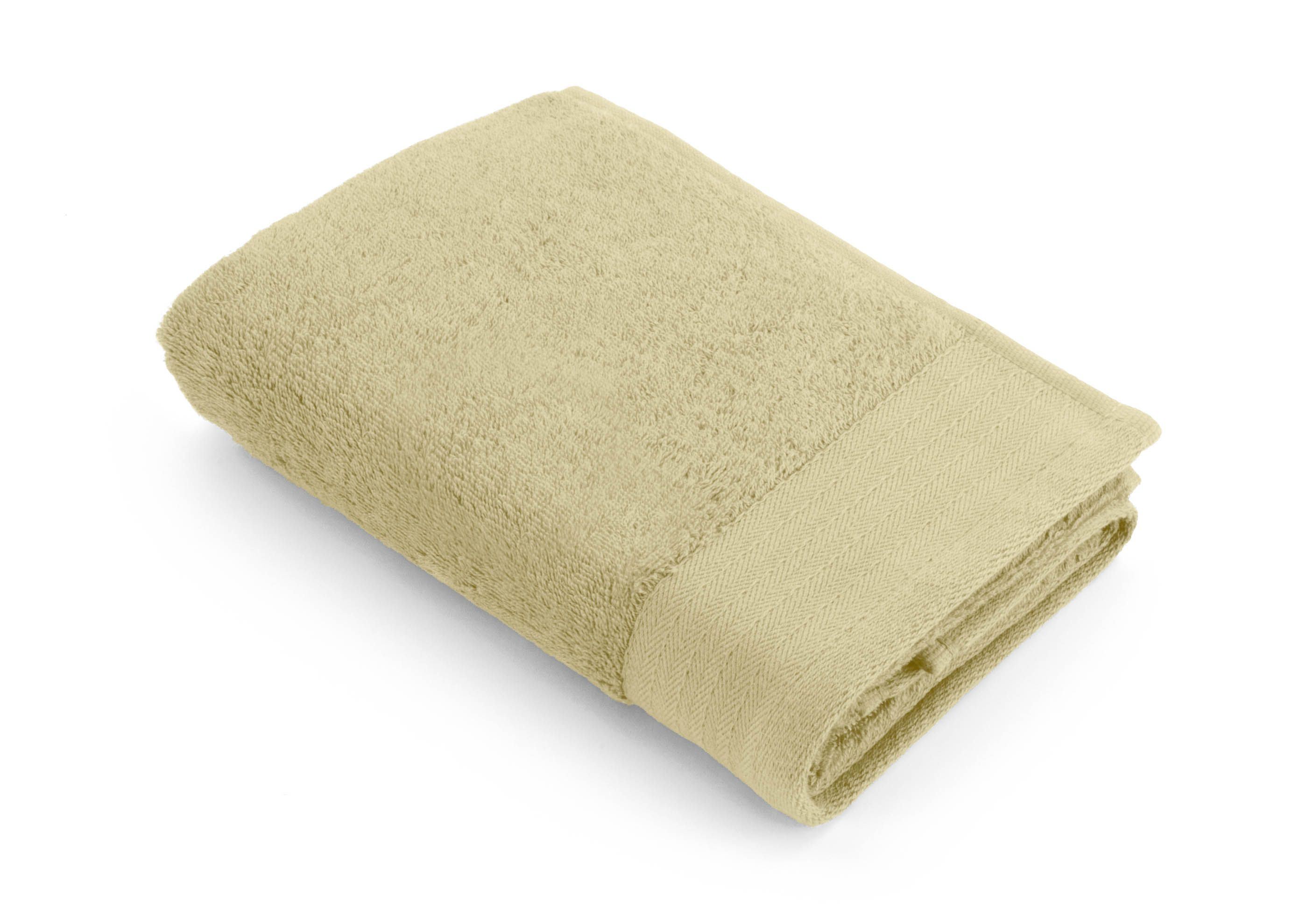 Walra Soft Cotton Handdoek 50 x 100 cm 550 gram Maisgeel - 6 stuks