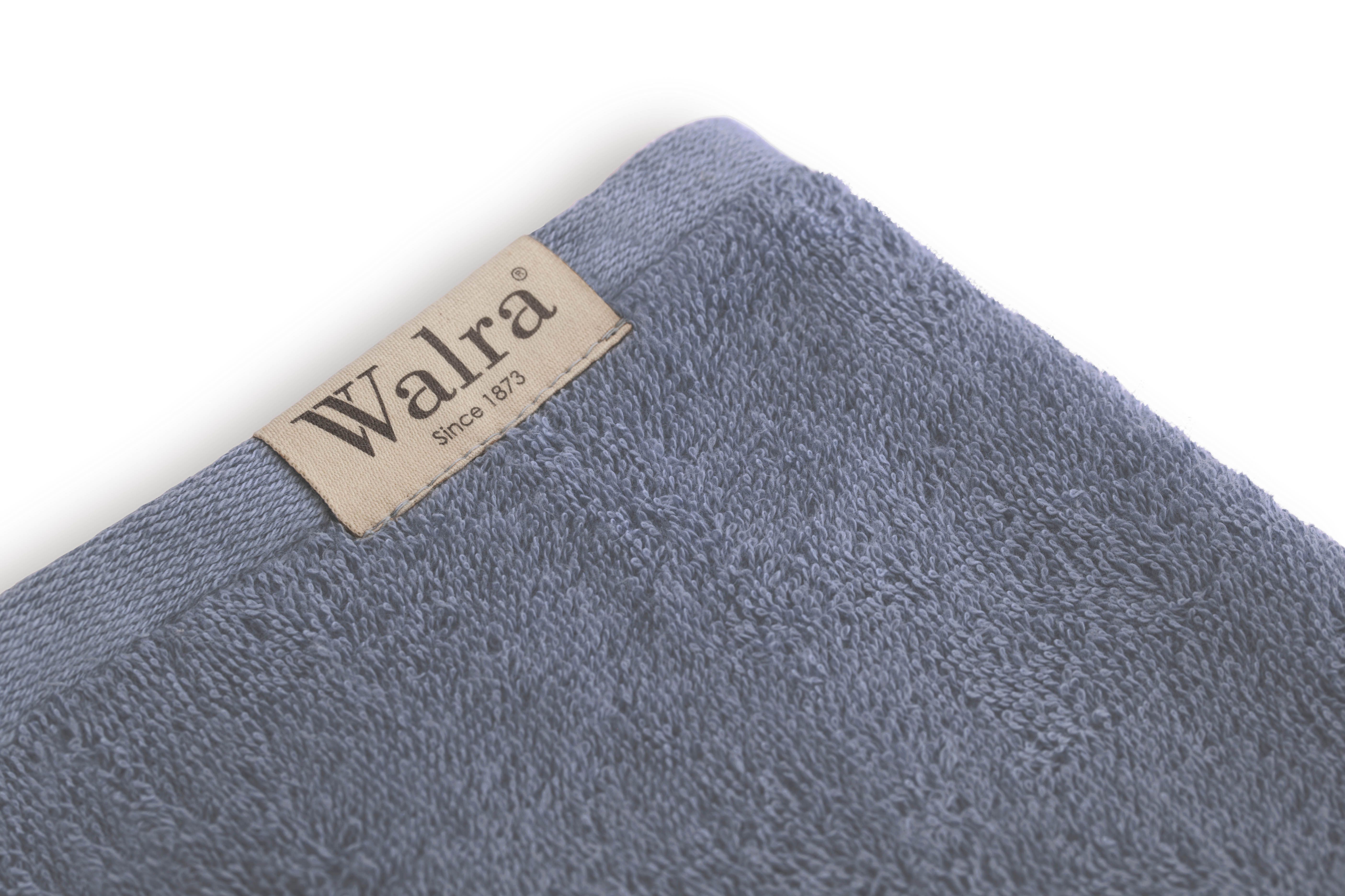Walra Soft Cotton Handdoek 50 x 100 cm 550 gram Indigo