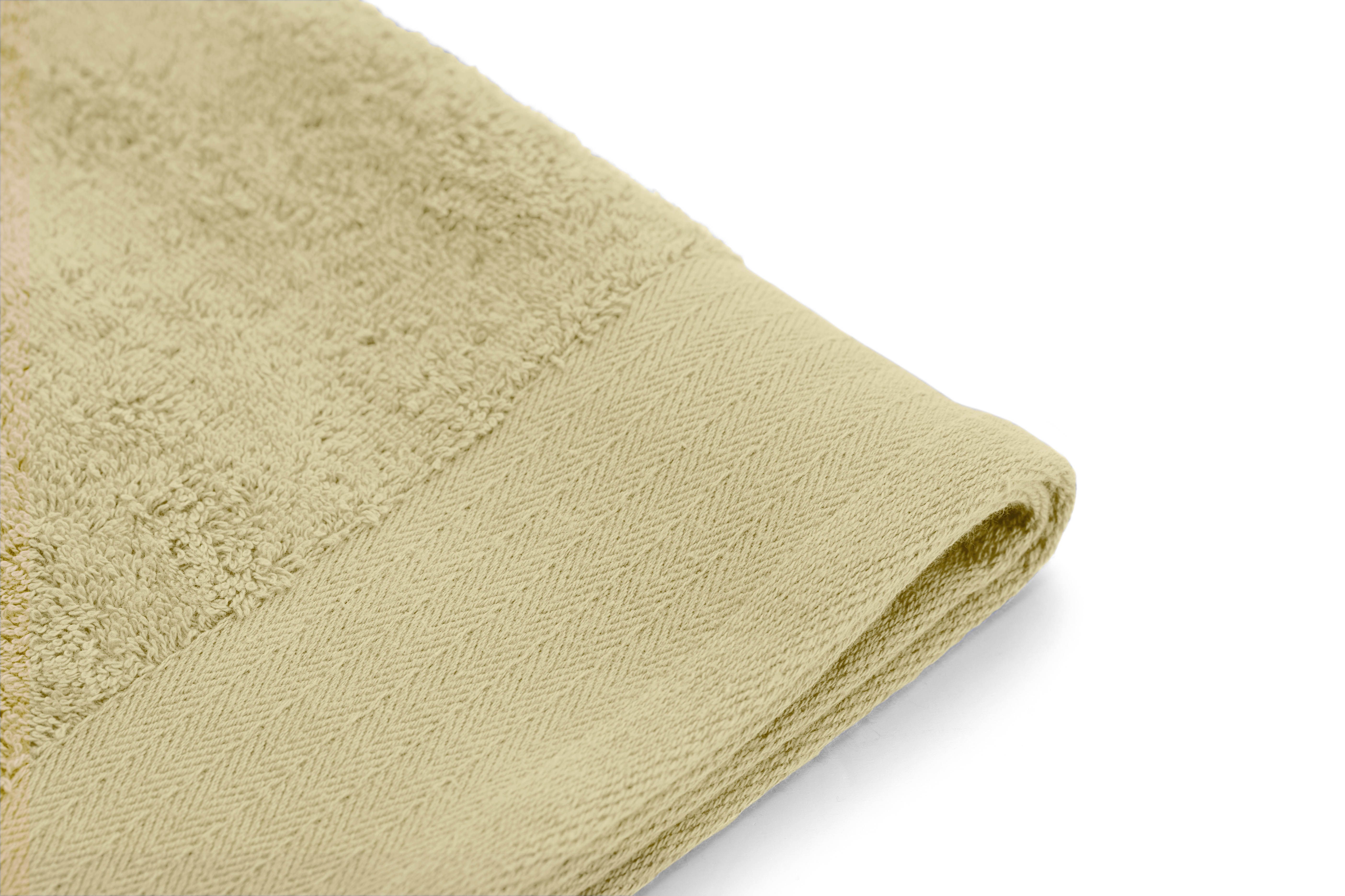 Walra Soft Cotton Handdoek 60 x 110 cm 550 gram Maisgeel