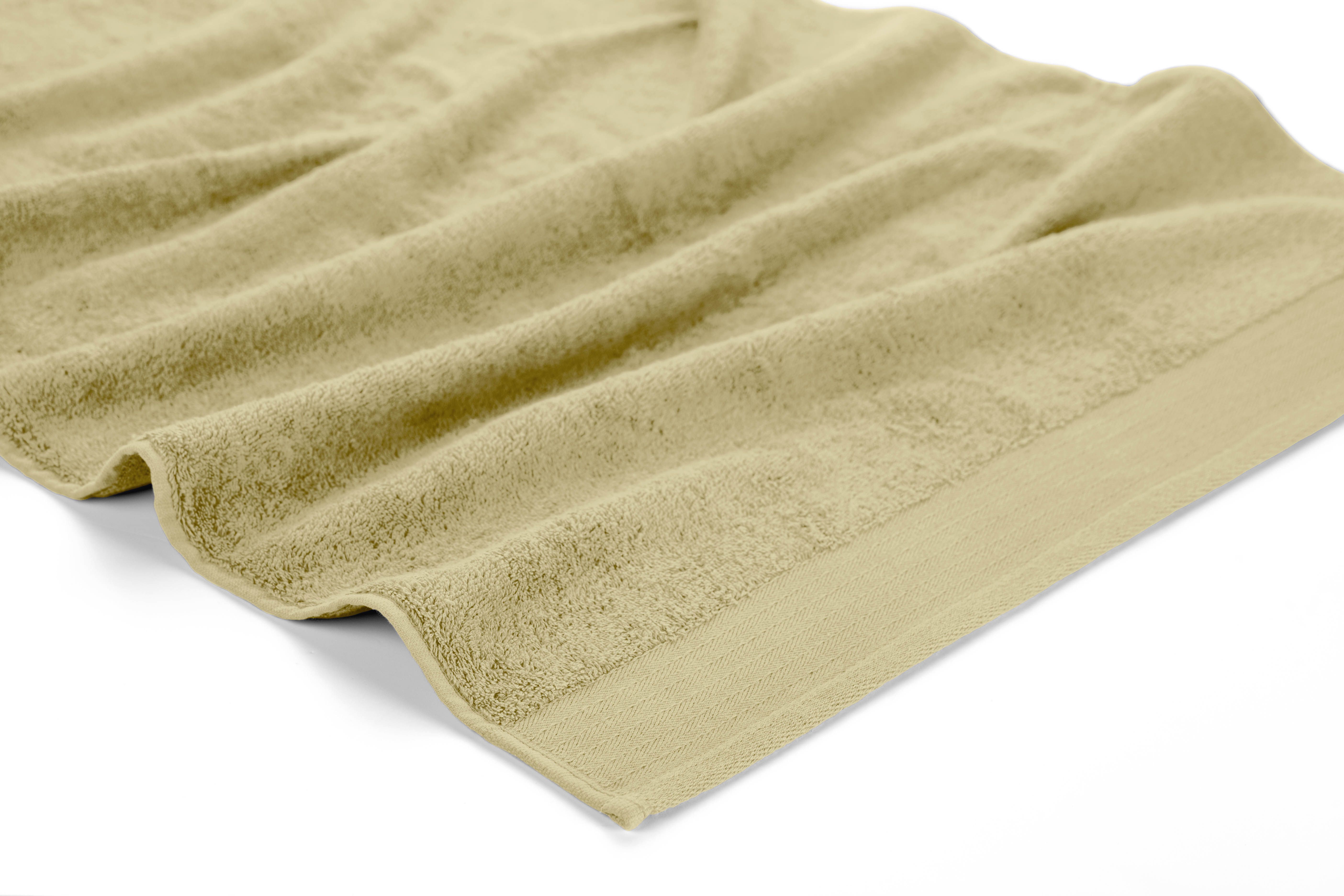 Walra Soft Cotton Handdoek 60 x 110 cm 550 gram Maisgeel