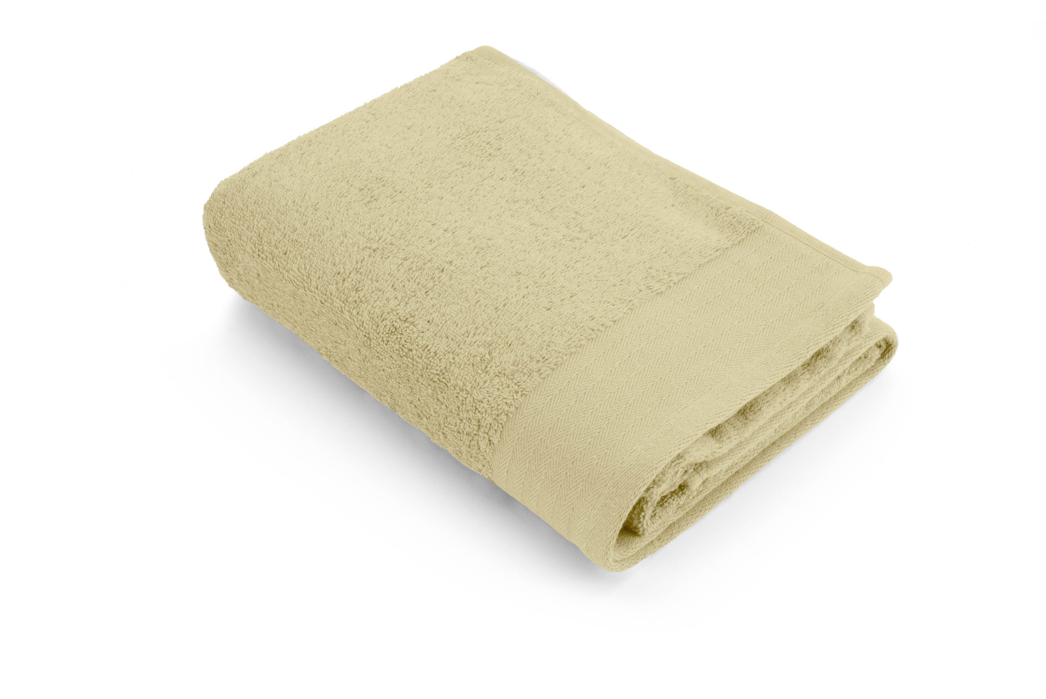 Walra Soft Cotton Handdoek 60 x 110 cm 550 gram Maisgeel - 6 stuks