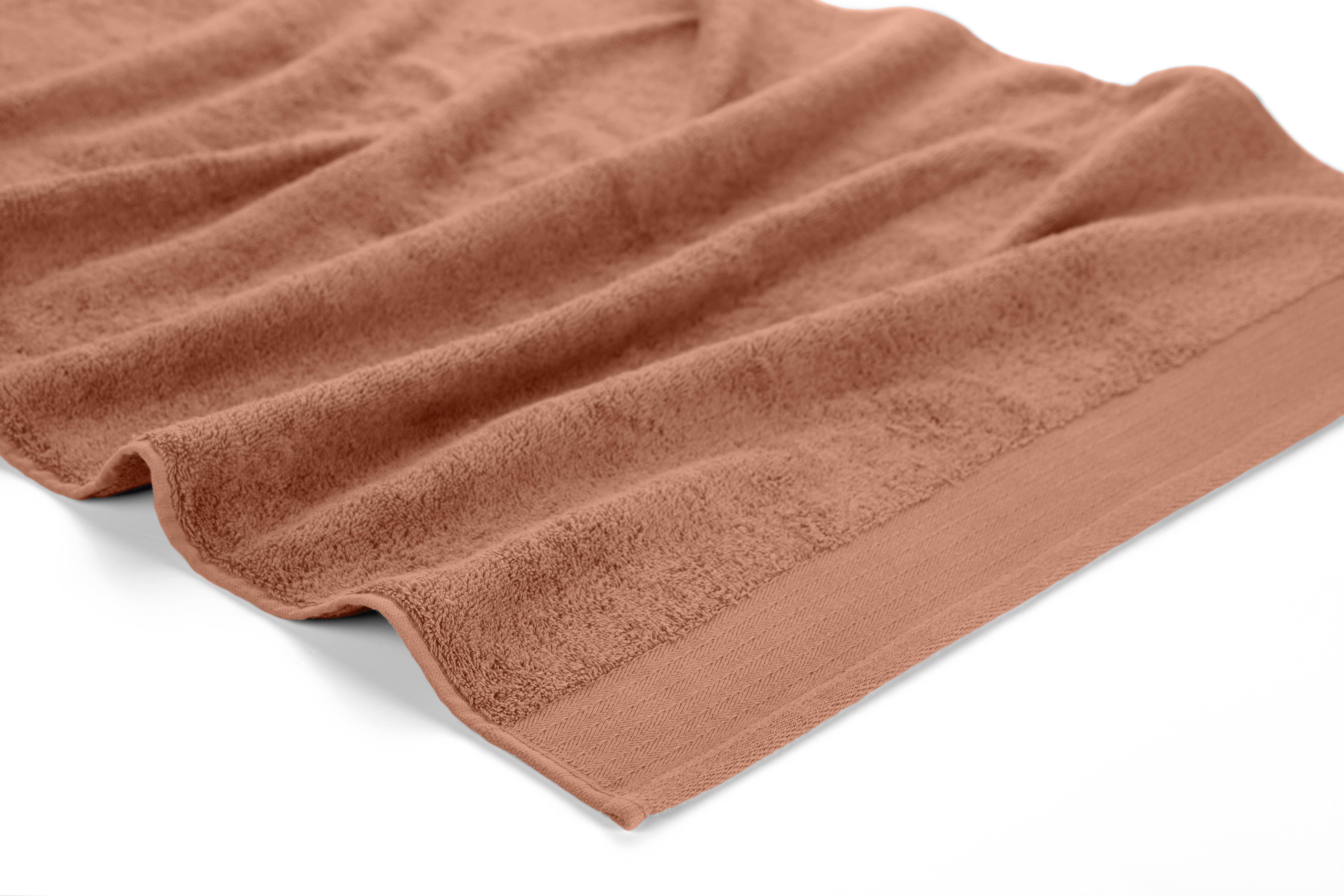 Walra Soft Cotton Handdoek 60 x 110 cm 550 gram Terra