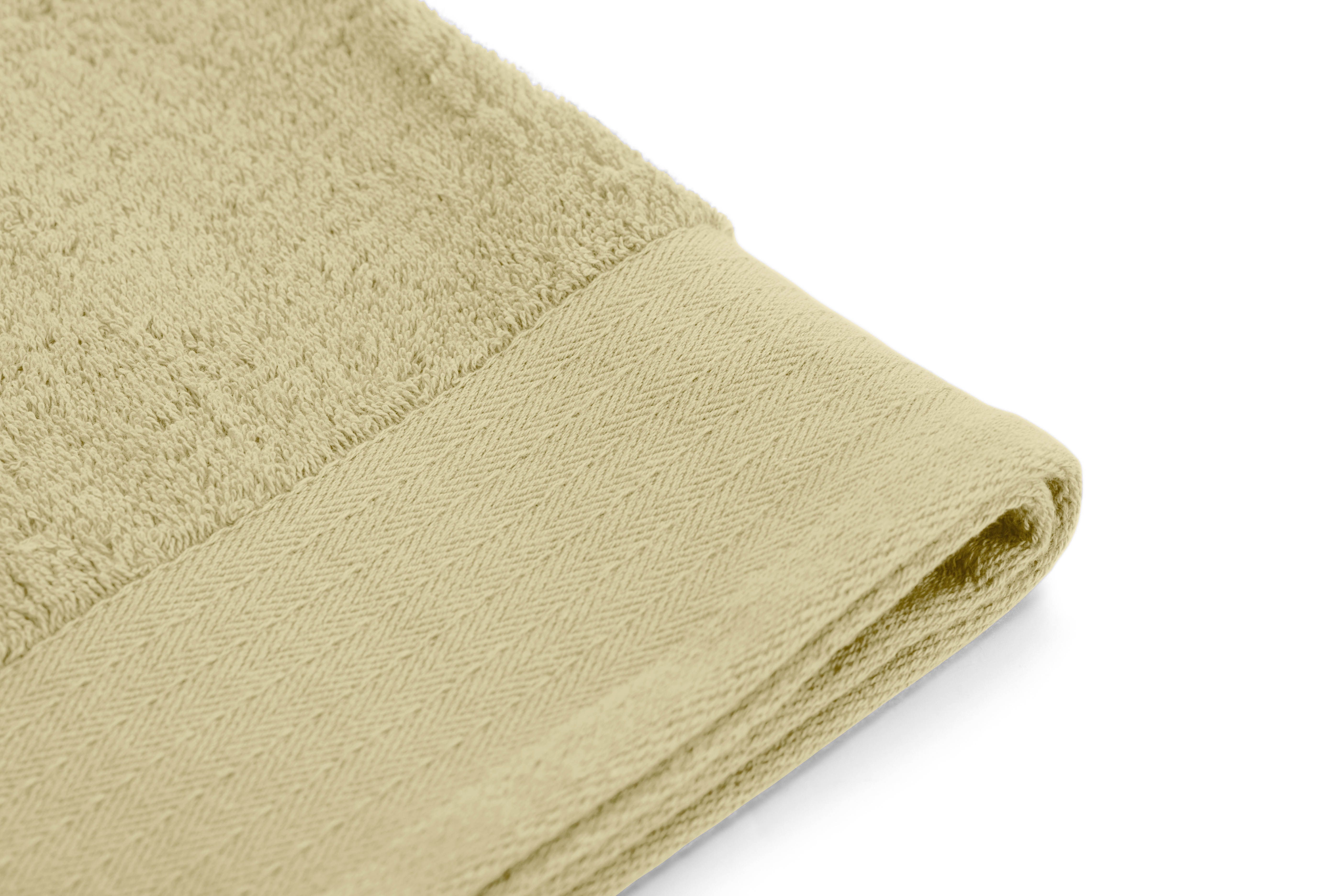 Walra Soft Cotton Handdoek 70 x 140 cm 550 gram Maisgeel