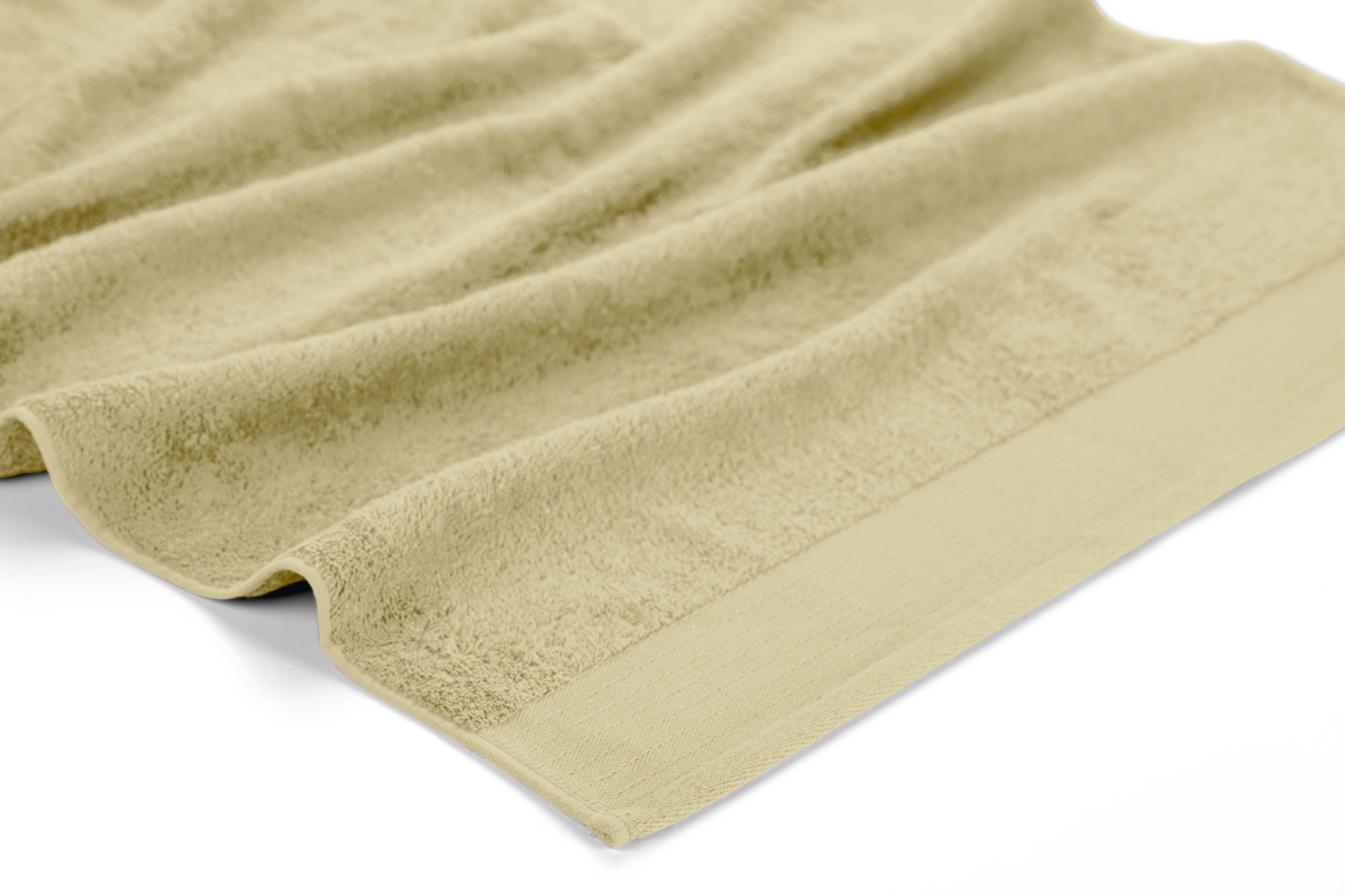Walra Soft Cotton Handdoek 70 x 140 cm 550 gram Maisgeel