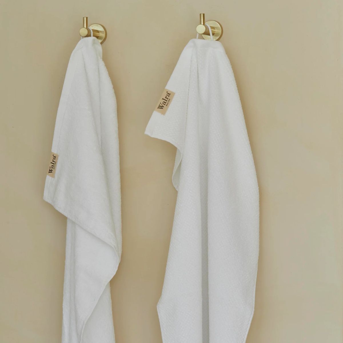 Walra Soft Cotton Handdoeken 60 x 110 cm - 550 gr/m² - Wit - 5 stuks