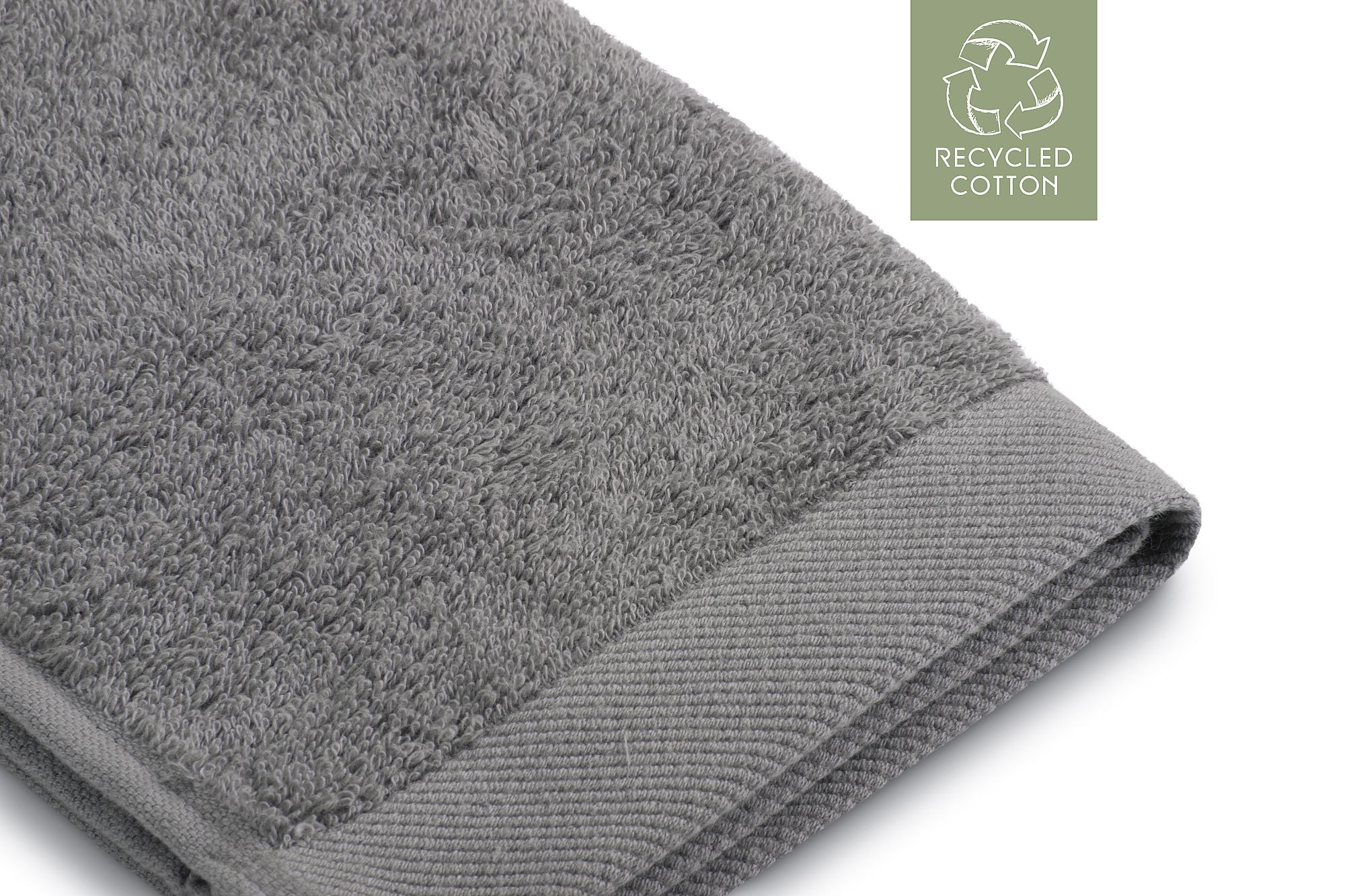 Walra Remade Cotton Gastendoekje 30 x 50 cm 550 gram Taupe - 2 stuks