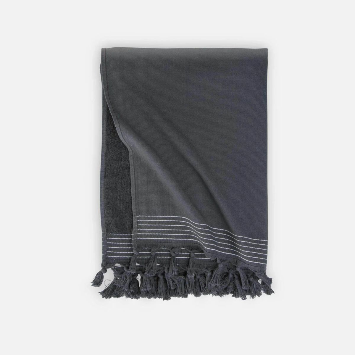 Walra Hamamdoek Soft Cotton 100x180cm Antraciet