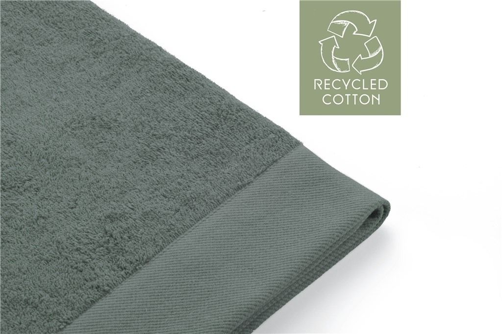 Walra Remade Cotton Handdoeken 70 x 140 cm - 550 gr/m² - Jade - 5 stuks