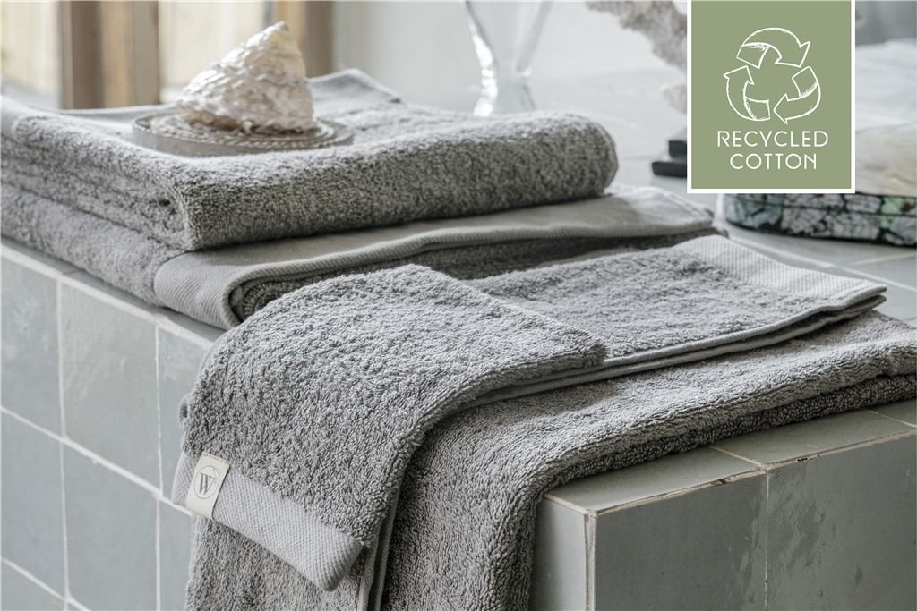 Walra Remade Cotton Handdoeken 70 x 140 cm - 550 gr/m² - Taupe - 5 stuks