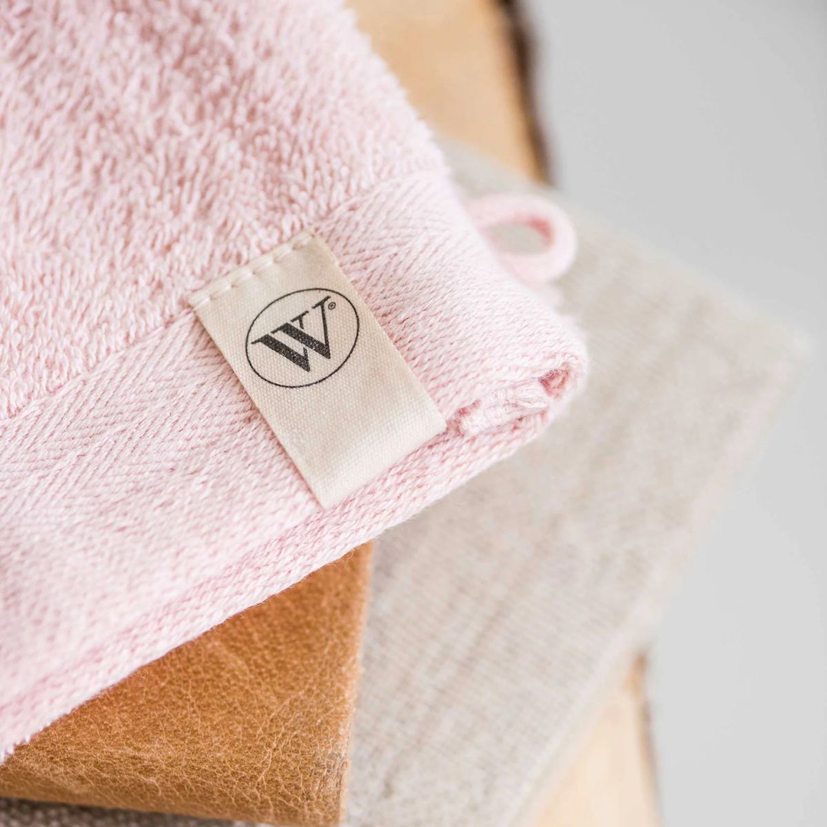 Walra Soft Cotton Washandjes 15 x 21 550gram Roze - 12 stuks