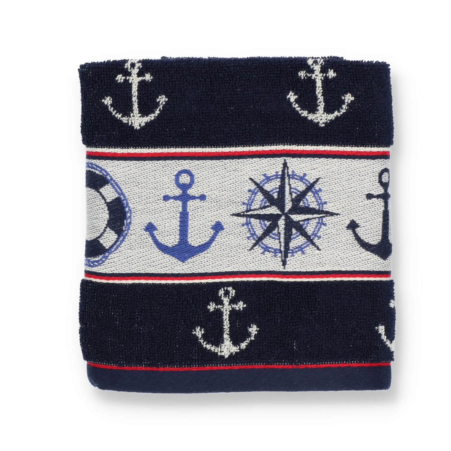 Bunzlau Castle Keuken- en theedoek set Maritime Donkerblauw