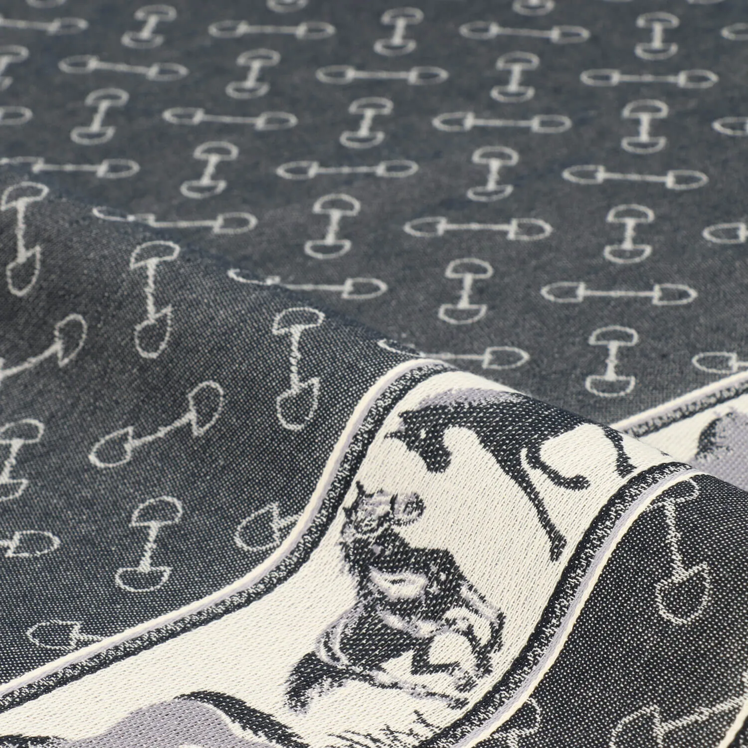 Bunzlau Castle Keukentextiel Set Horse Zwart