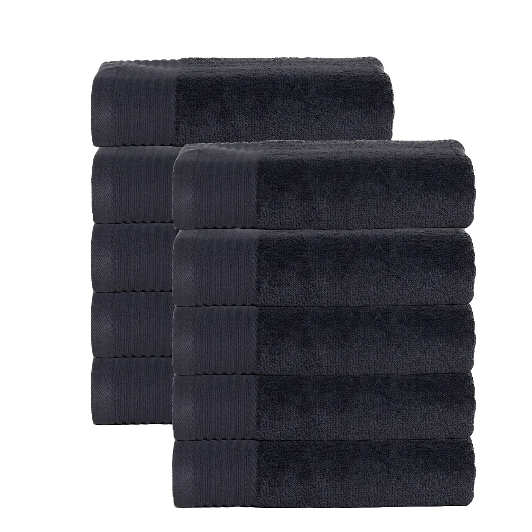 The One handdoek 50x100 antraciet 10 stuks 