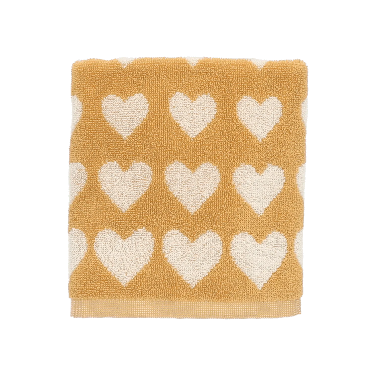 Bunzlau Castle Keukendoek Hearts Geel