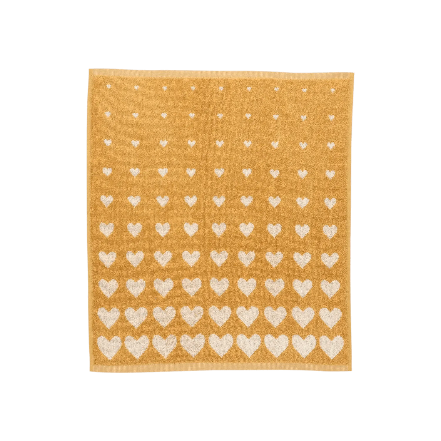Bunzlau Castle Keukendoek Hearts Geel